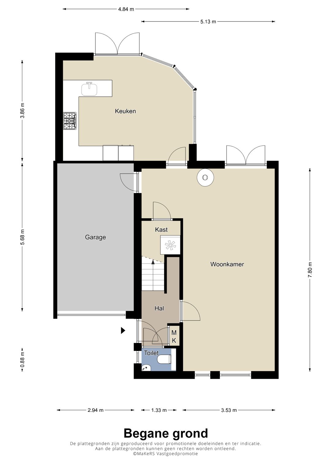 Spacious Semi-Detached Family Home with Luxury Kitchen and Private Garden in Boshoven — 46