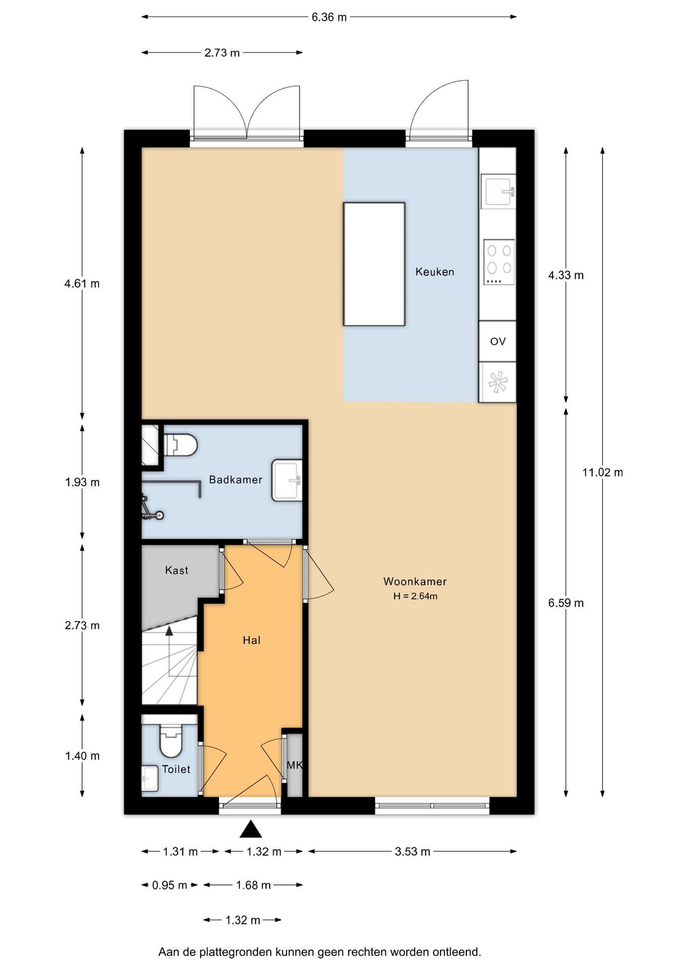 Energy Efficient Modern Two Story Terraced Home in Gouda — 45
