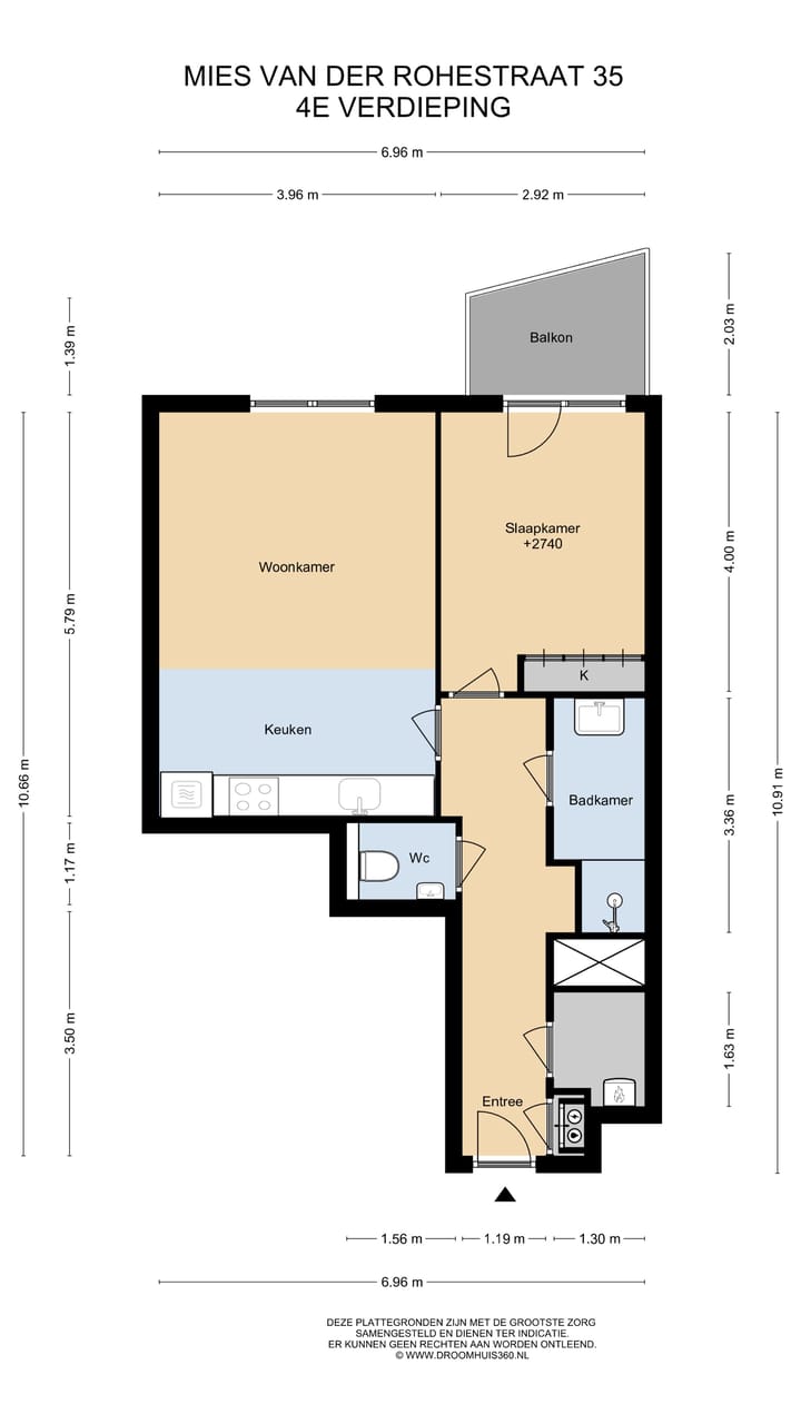 Appartement te koop: Mies van der Rohestraat 35, Hoofddorp