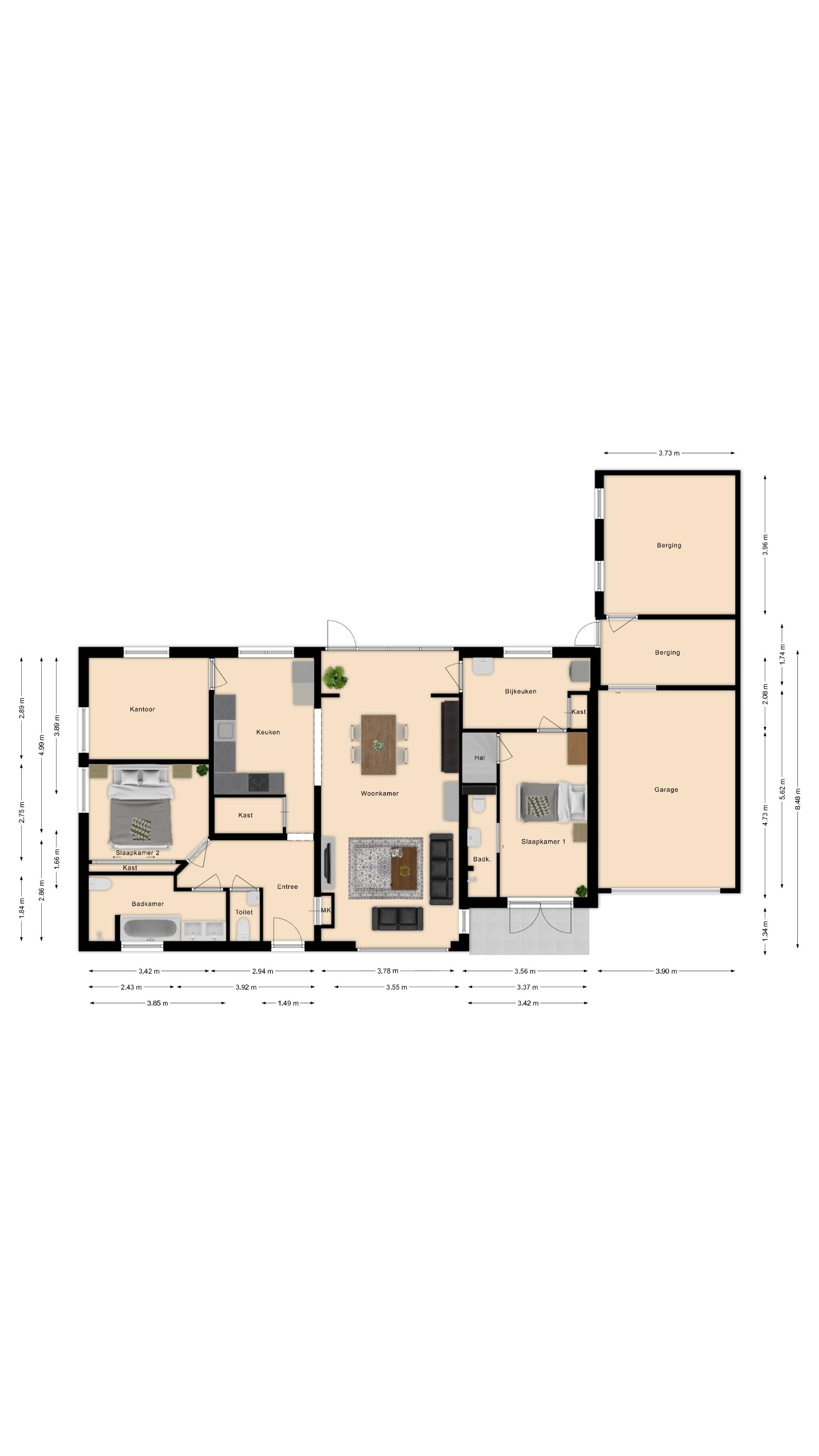 Spacious Detached Bungalow with Ground Floor Living and B&B Potential — 54
