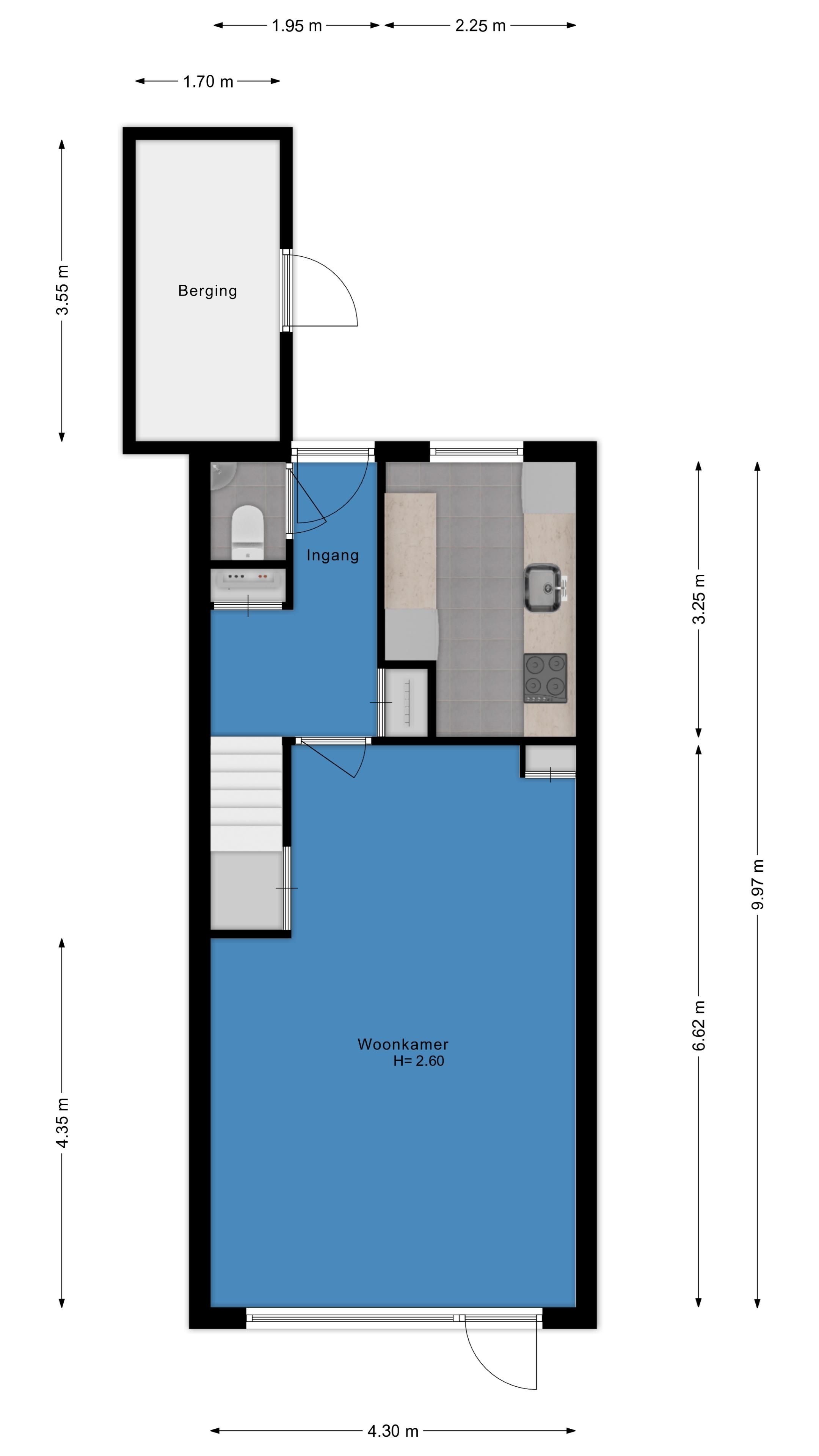 Spacious Terraced House with Four Bedrooms and Rooftop Terrace in Quiet Green Location — 57