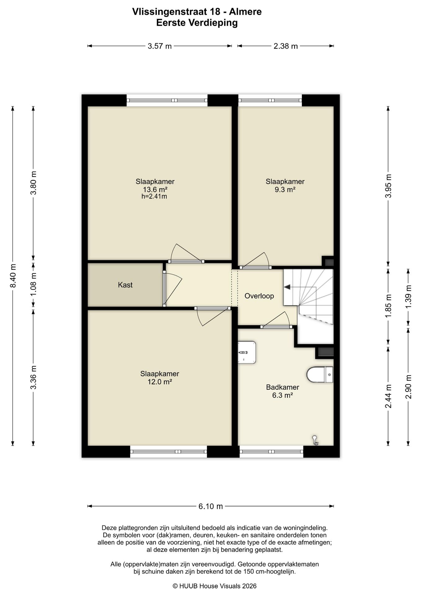 Terraced House in Almere with Energy Label A and Renovation Potential — 45
