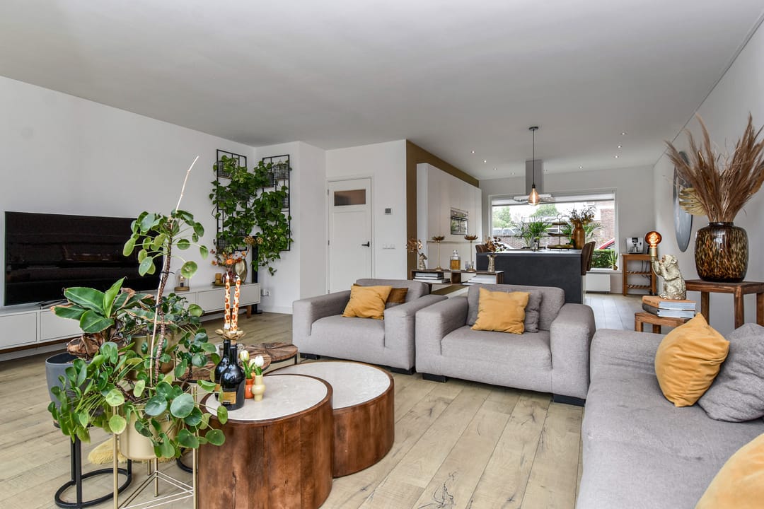 Modernized Terraced House with Extension and Sunny Southwest Garden in Monster — 7