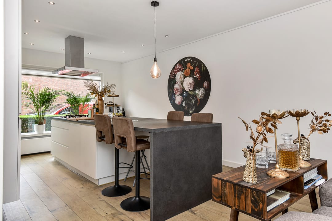 Modernized Terraced House with Extension and Sunny Southwest Garden in Monster — 13