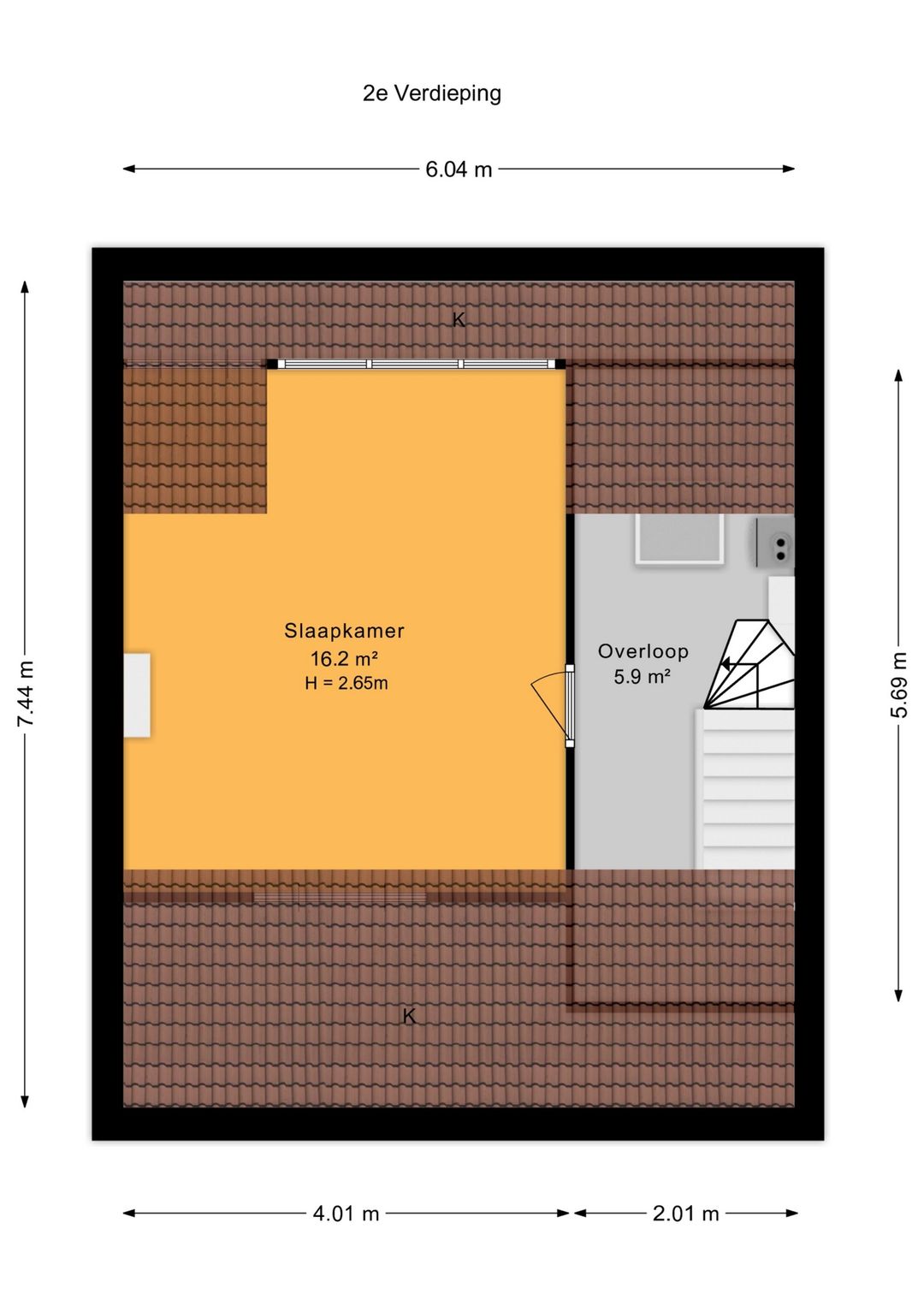 Modernized Terraced House with Extension and Sunny Southwest Garden in Monster — 52