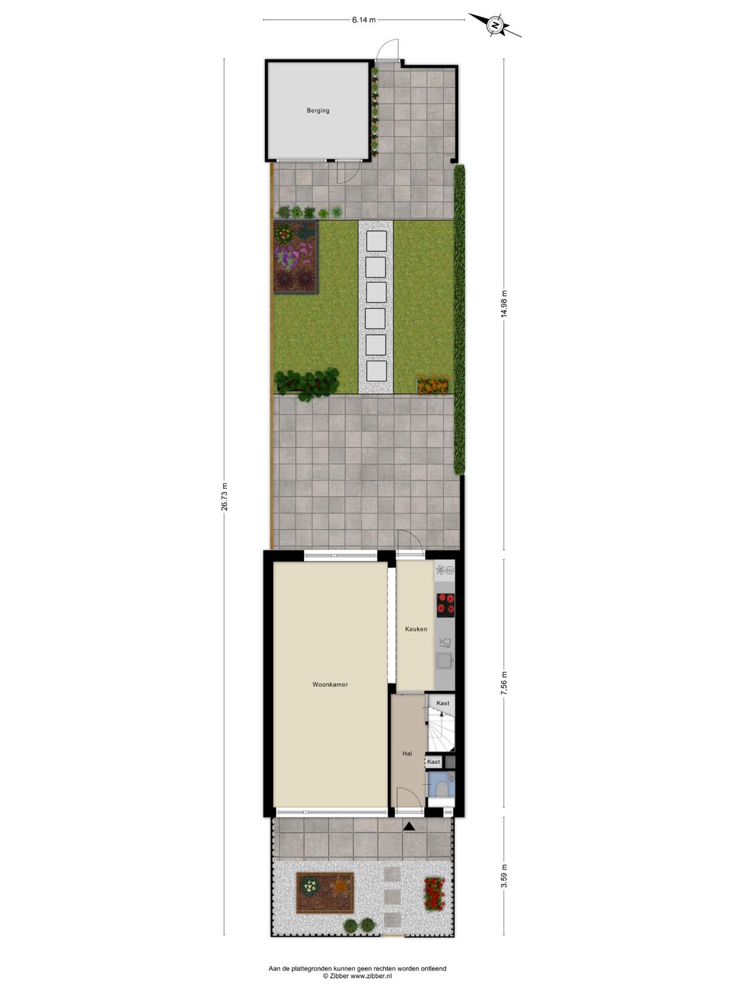 Move-in Ready Terraced Home with Deep Garden in Family-Friendly Lopik — 38