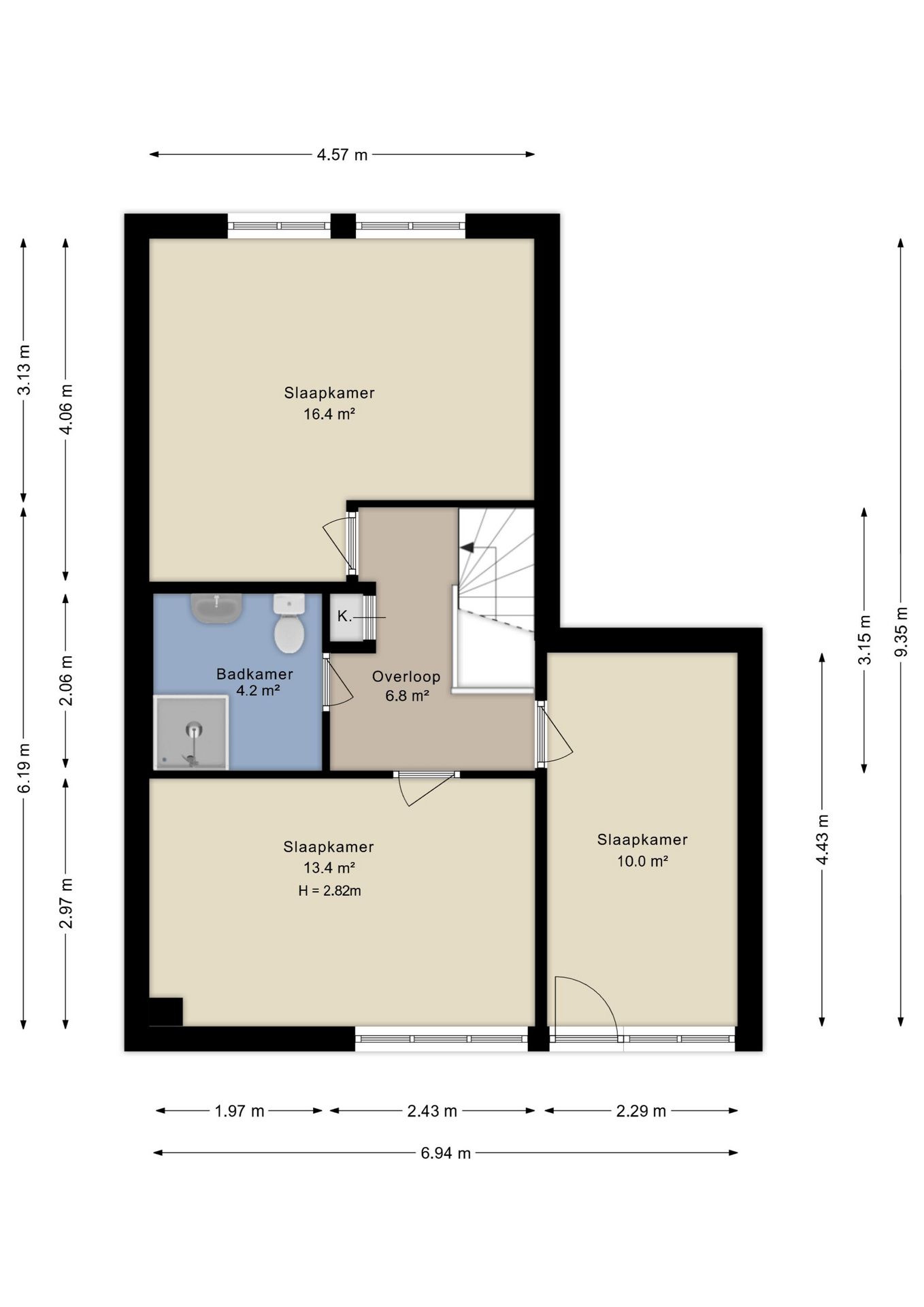 Spacious Family Home with South-Facing Garden in Quiet Fokkesteeg — 39