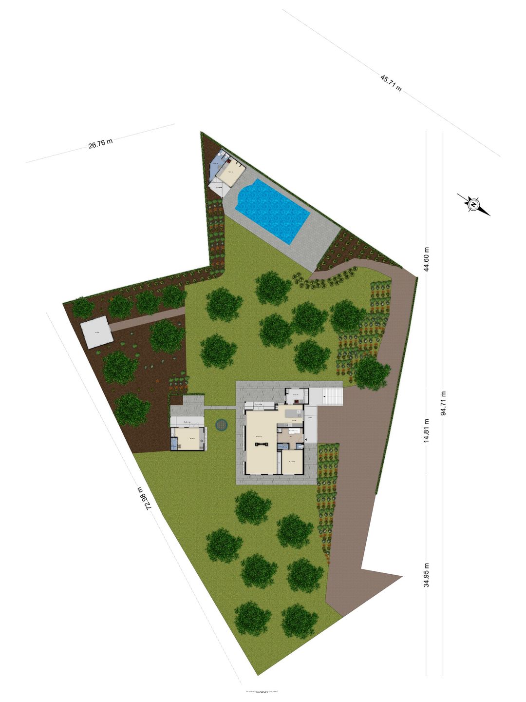 Exclusive Scandinavian Design Villa with Pool, Wellness and Guest House — 76