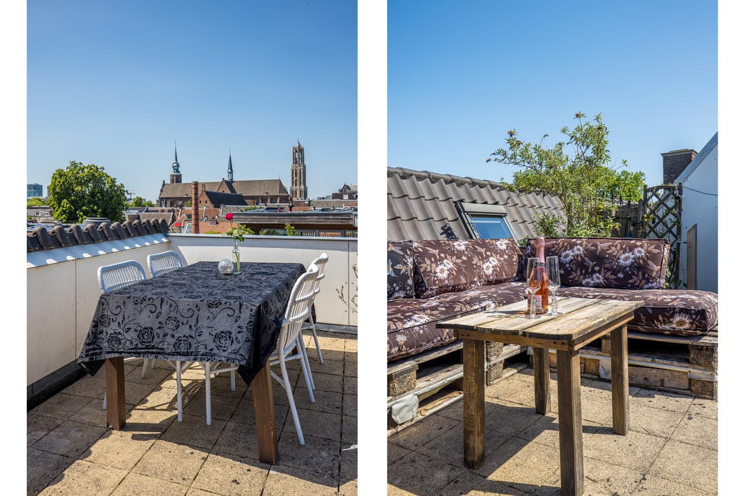 Unique Loft Apartment with Spacious Rooftop Terrace in Monumental Canal Building — 41