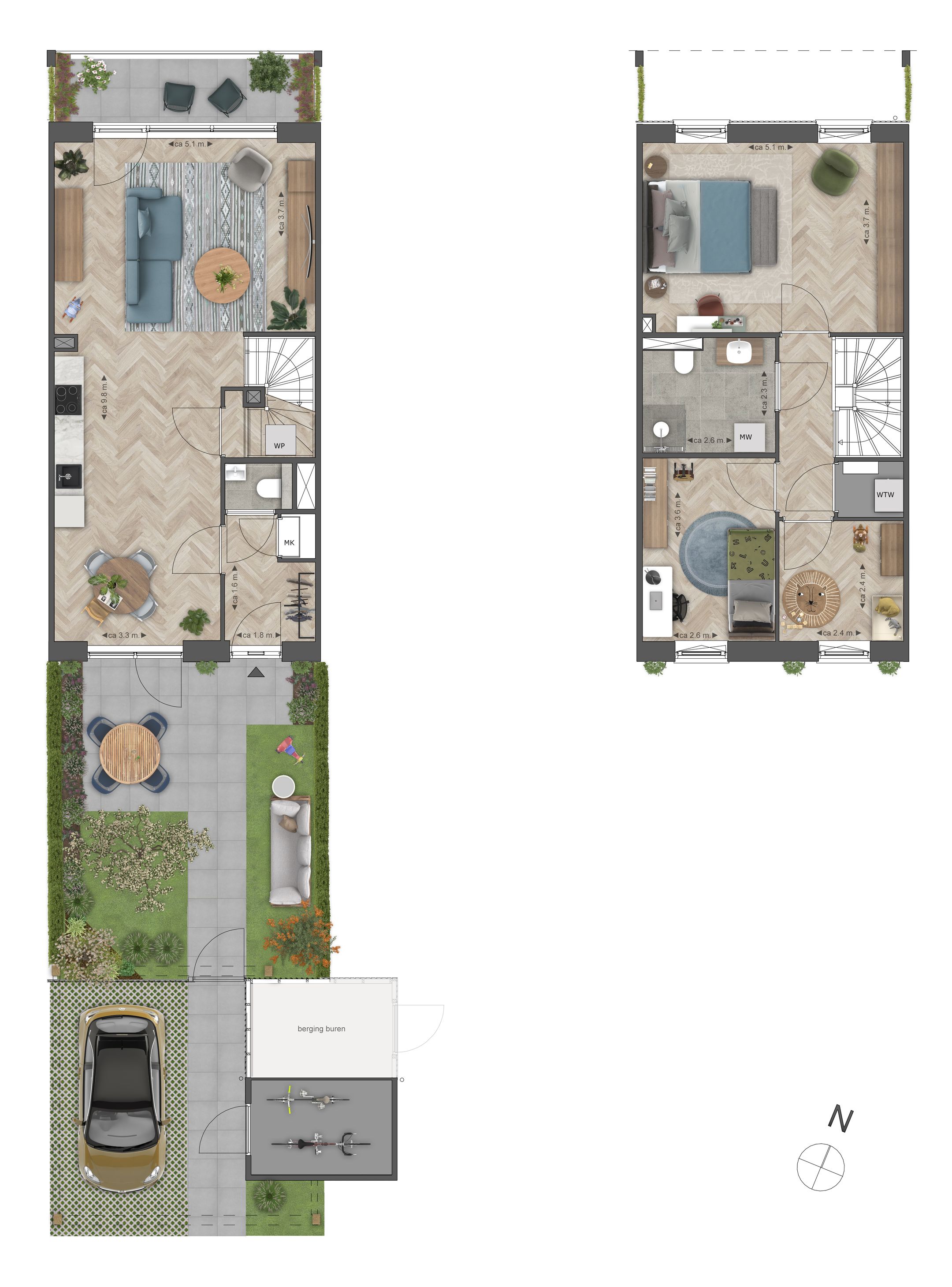 Photo 12 of Rijwoningen Parkrand (Bouwnr. 18)