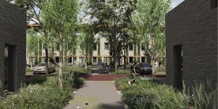 Foto 2 van Rijwoningen Erf (Bouwnr. 58)
