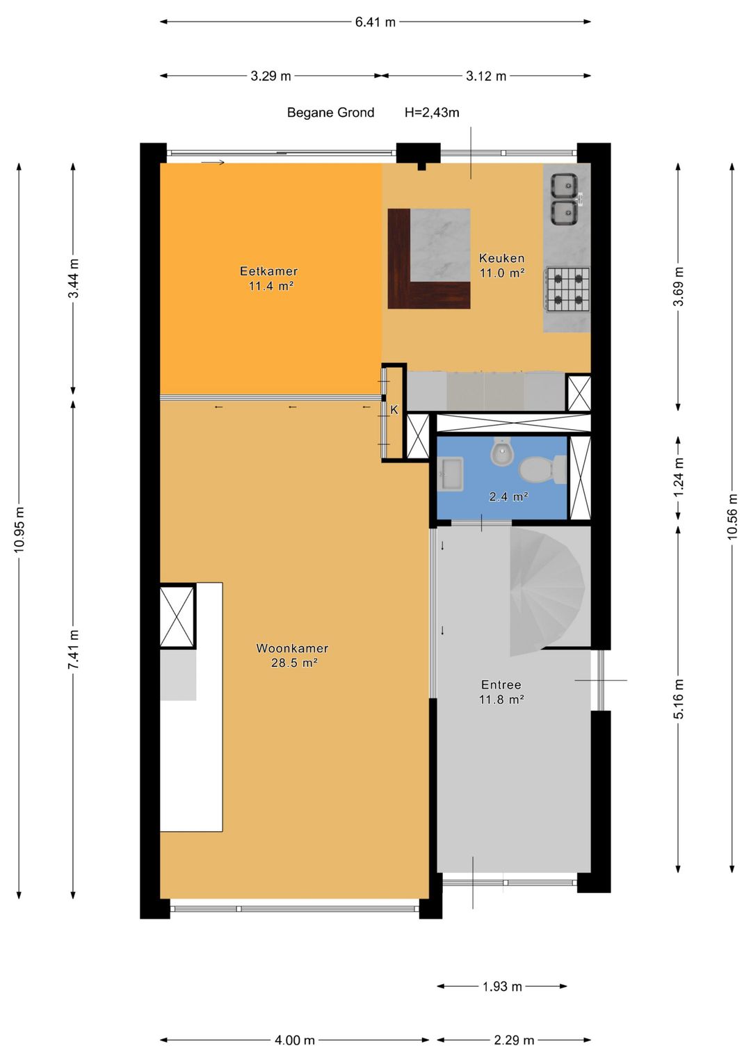 Spacious Corner House with Full Basement in Waldeck, The Hague — 22