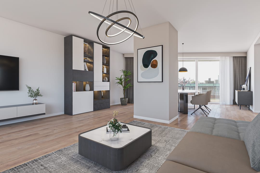 Spacious Top-Floor Apartment with Rooftop Terrace in City Center — 13