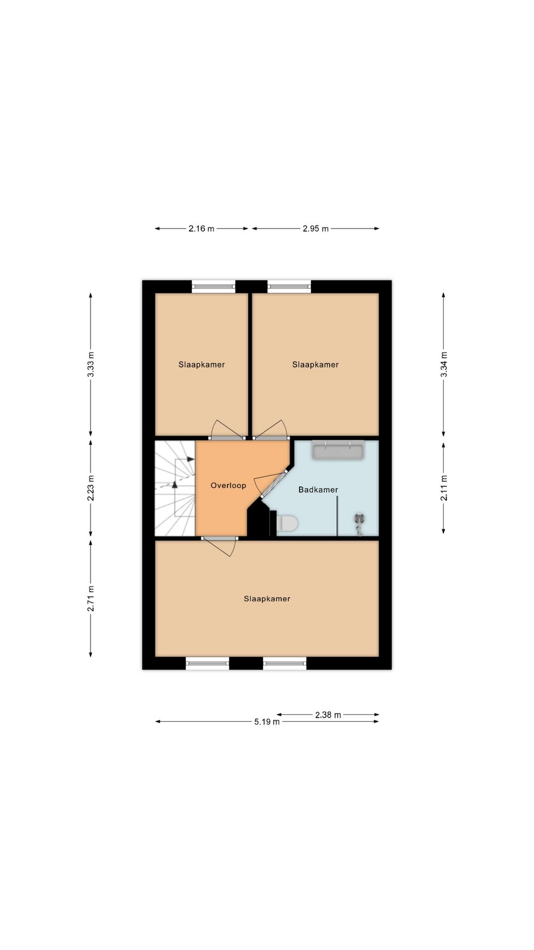 Modernized Semi-Detached Home with Garage in Child-Friendly Oosterboer — 52