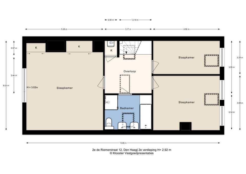 Spacious Double Upper Apartment with Large Terrace in Popular Zeeheldenkwartier — 56