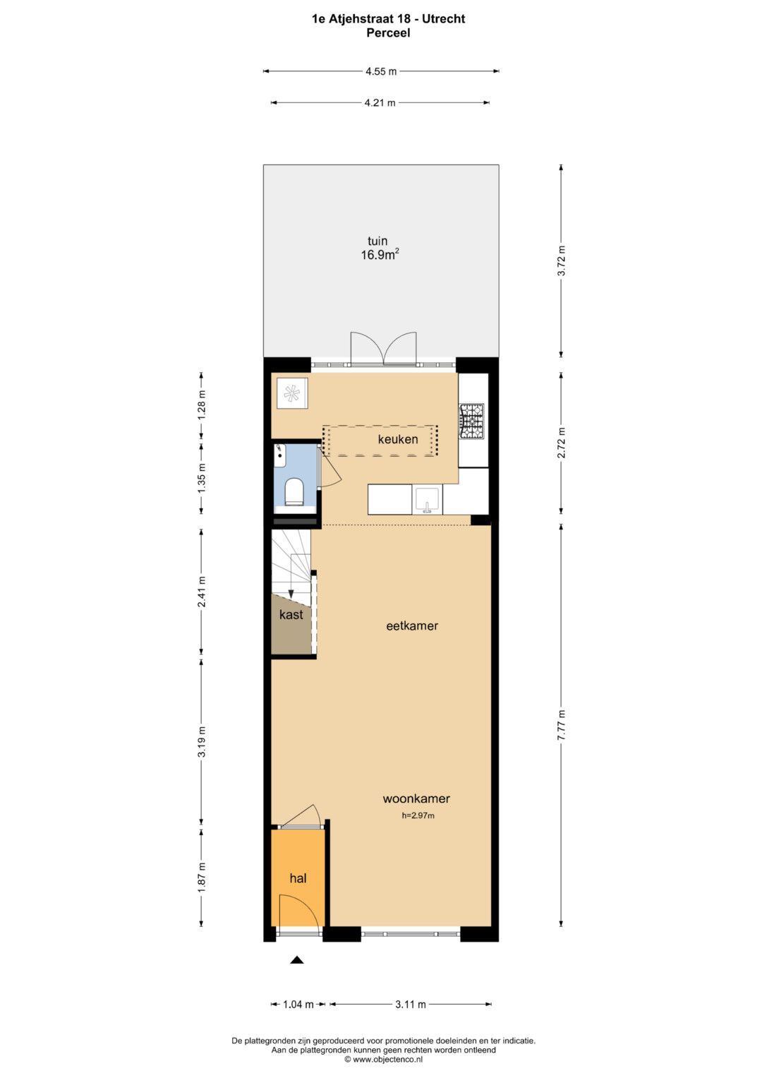 Charming 4-Room Terraced House with Sunny Garden in Lombok, Utrecht — 50