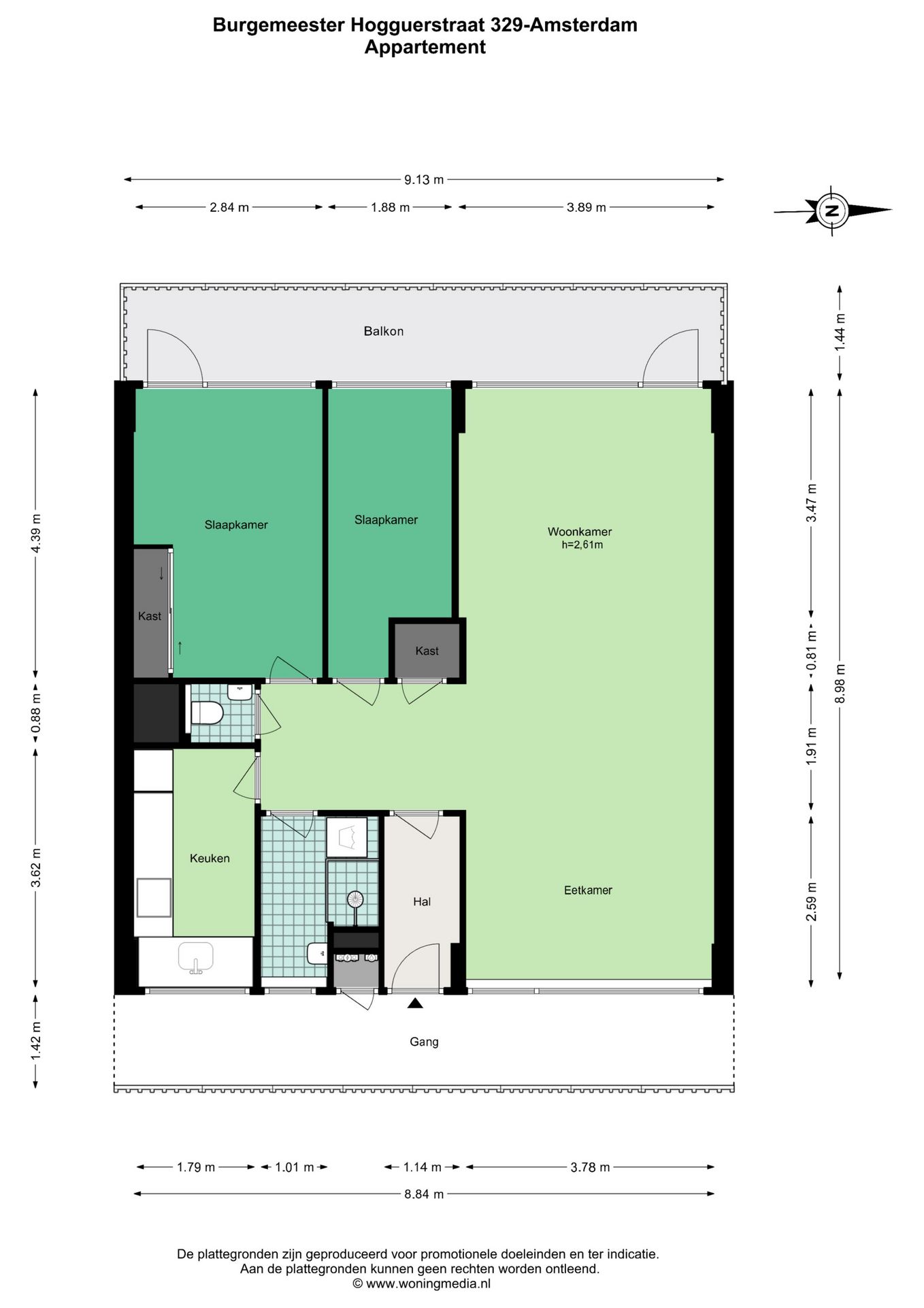 Bright 11th Floor Apartment with Panoramic Sloterplas Views and Spacious West-Facing Balcony — 21