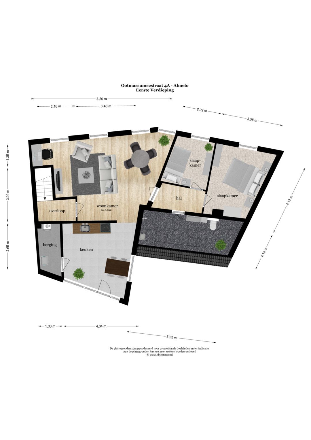 Fully Renovated Upper Apartment in Almelo City Center — 26