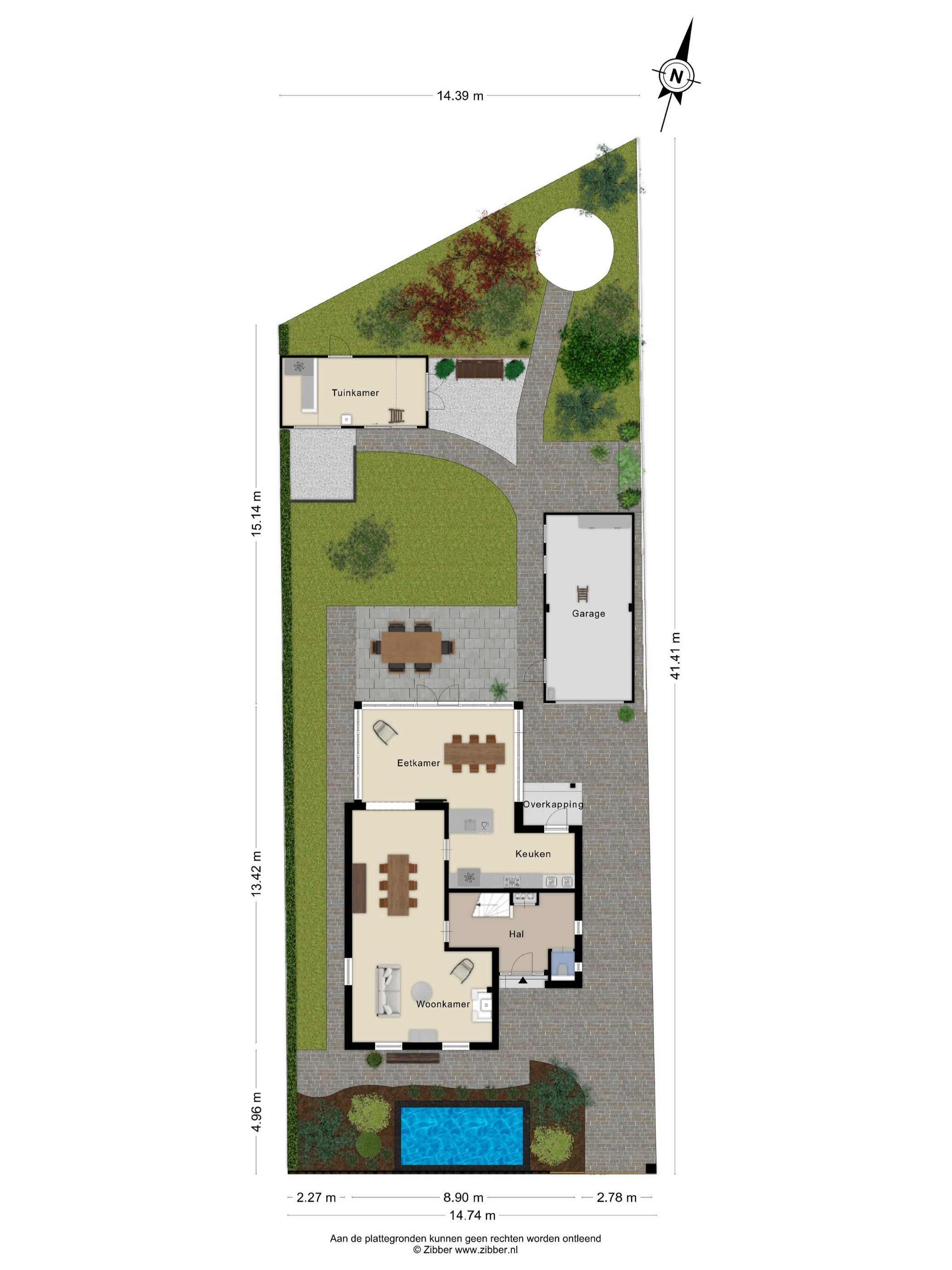Spacious Detached Family Home with Sunroom and Modern Amenities — 54