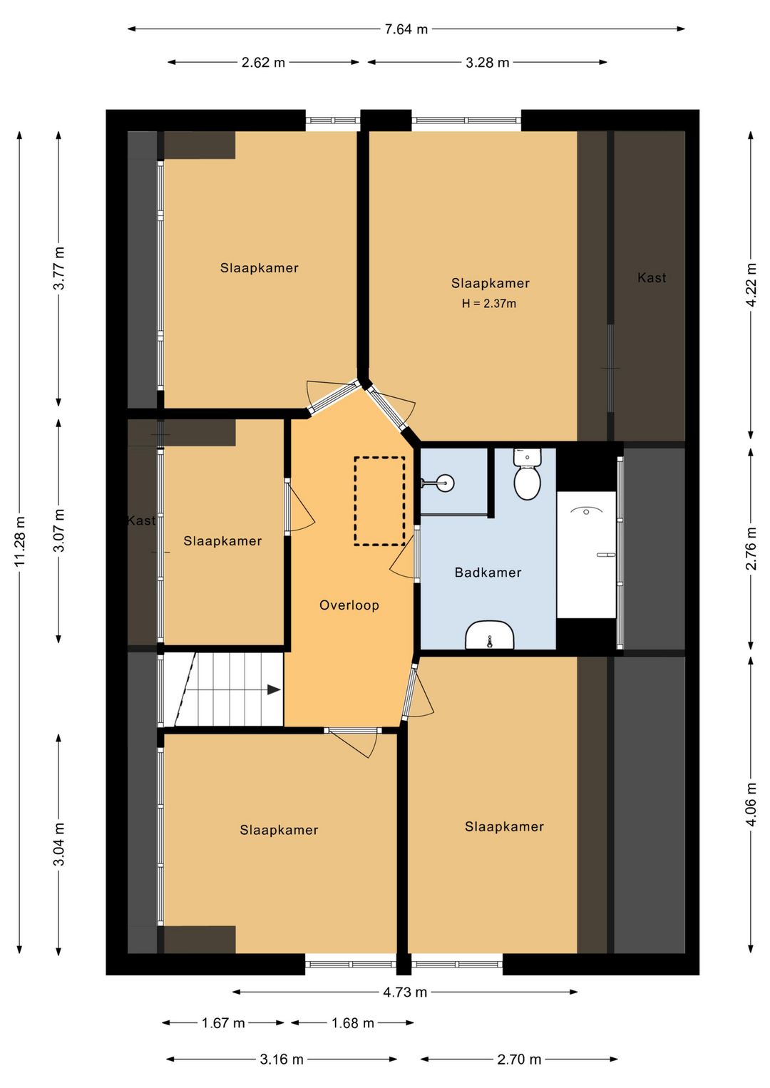Spacious Detached Family Home with Six Bedrooms and Modern Comforts in Zeewolde South — 62