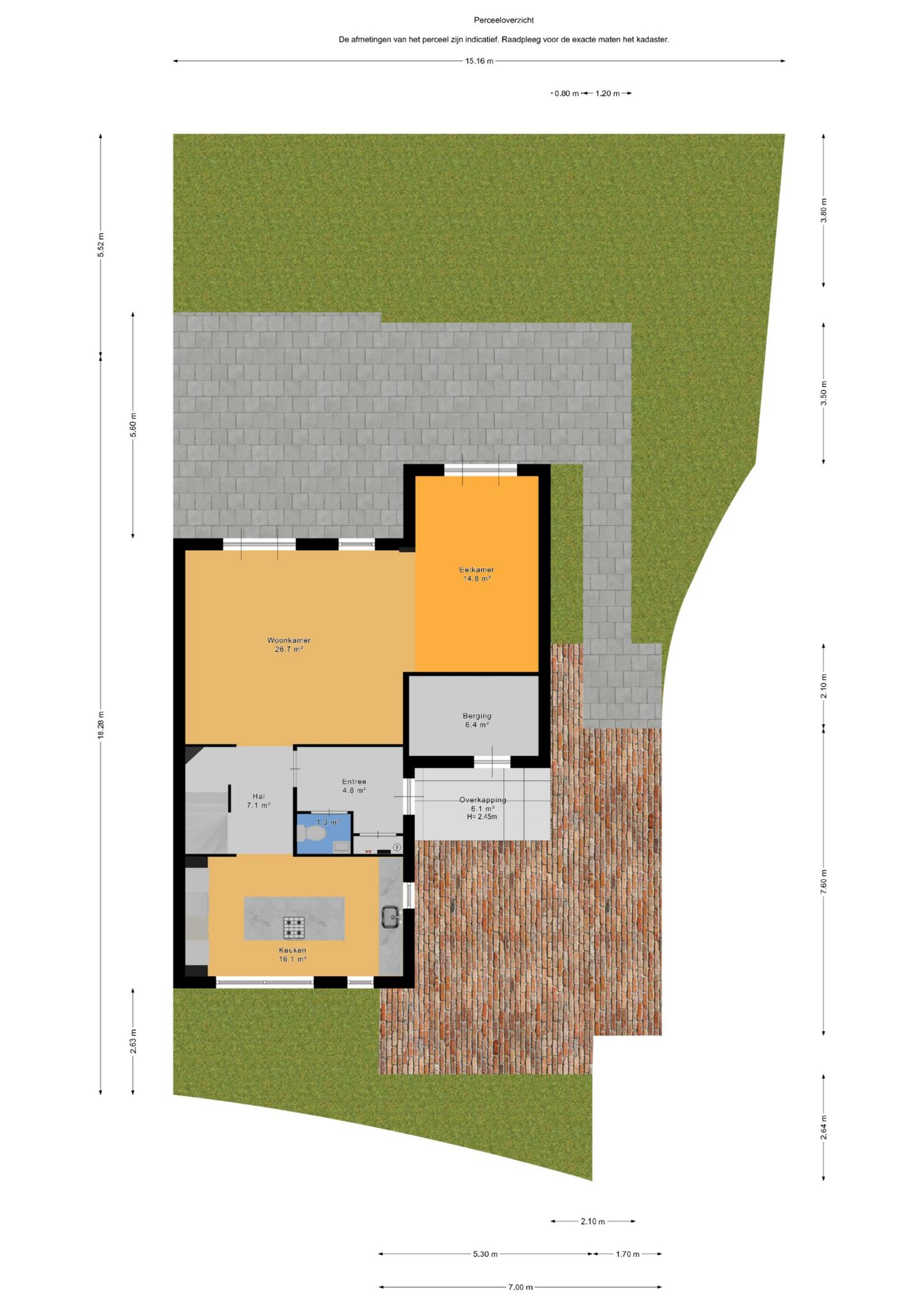 Spacious Semi-Detached Family Home with Exceptional Garden and Two Bathrooms in Ackerswoude — 64