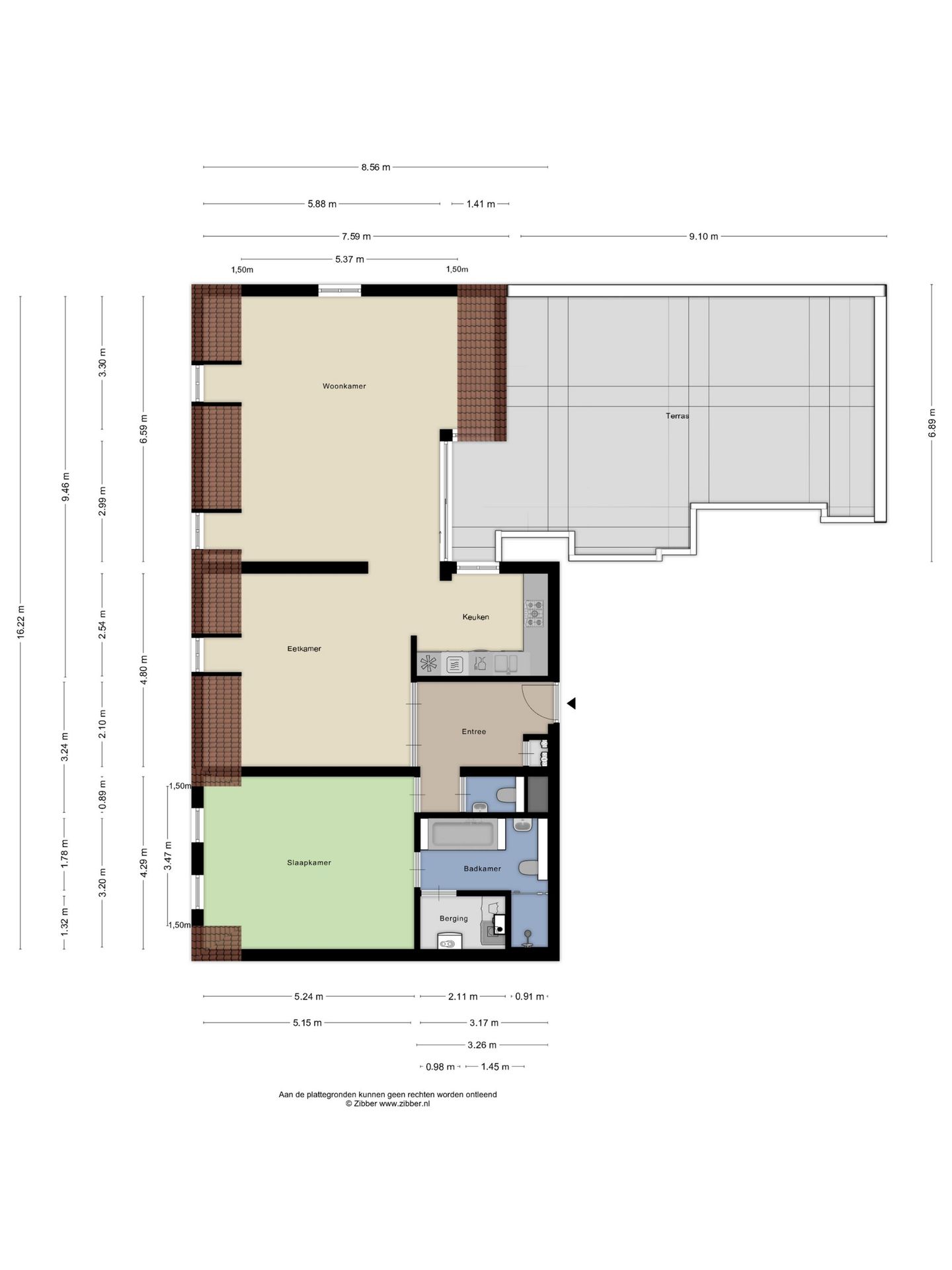Exclusive Penthouse with Spacious Rooftop Terrace near Château St. Gerlach — 29