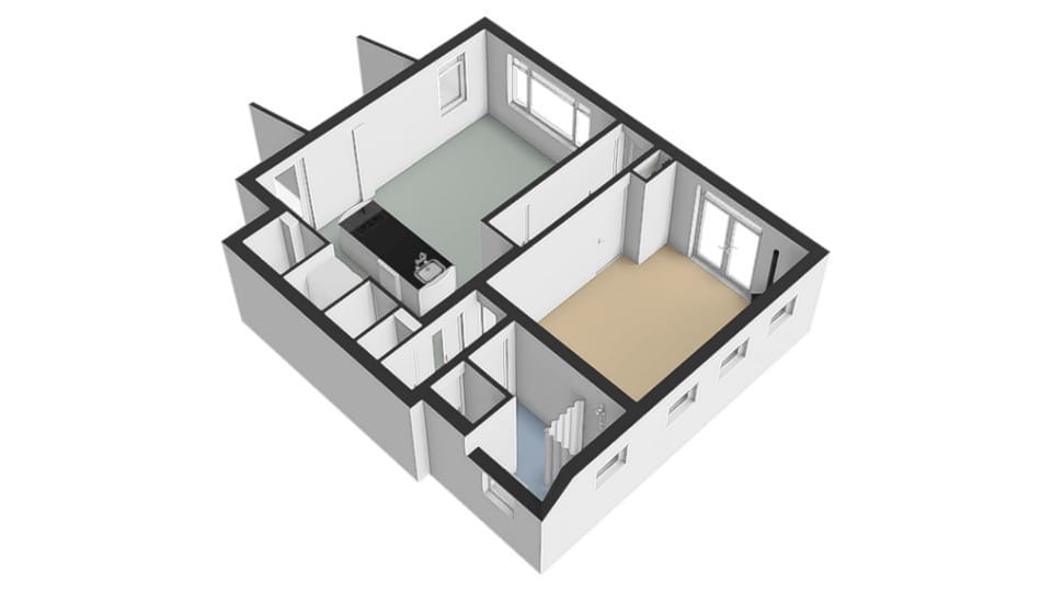 Detached Home with Independent Studio in Wooded Bergen — 51