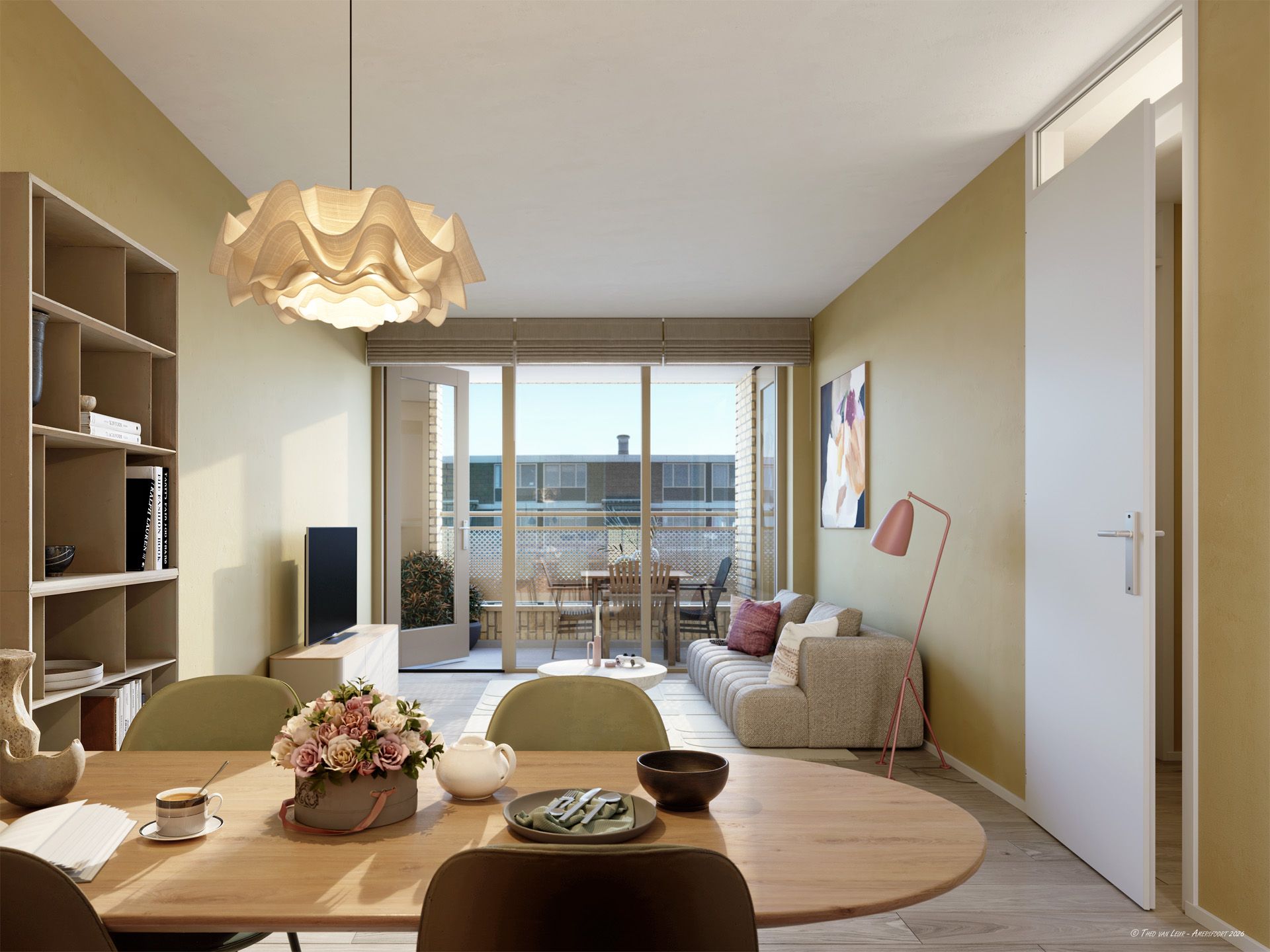 Type H 3 kamerappartement (Bouwnr. A102)  false