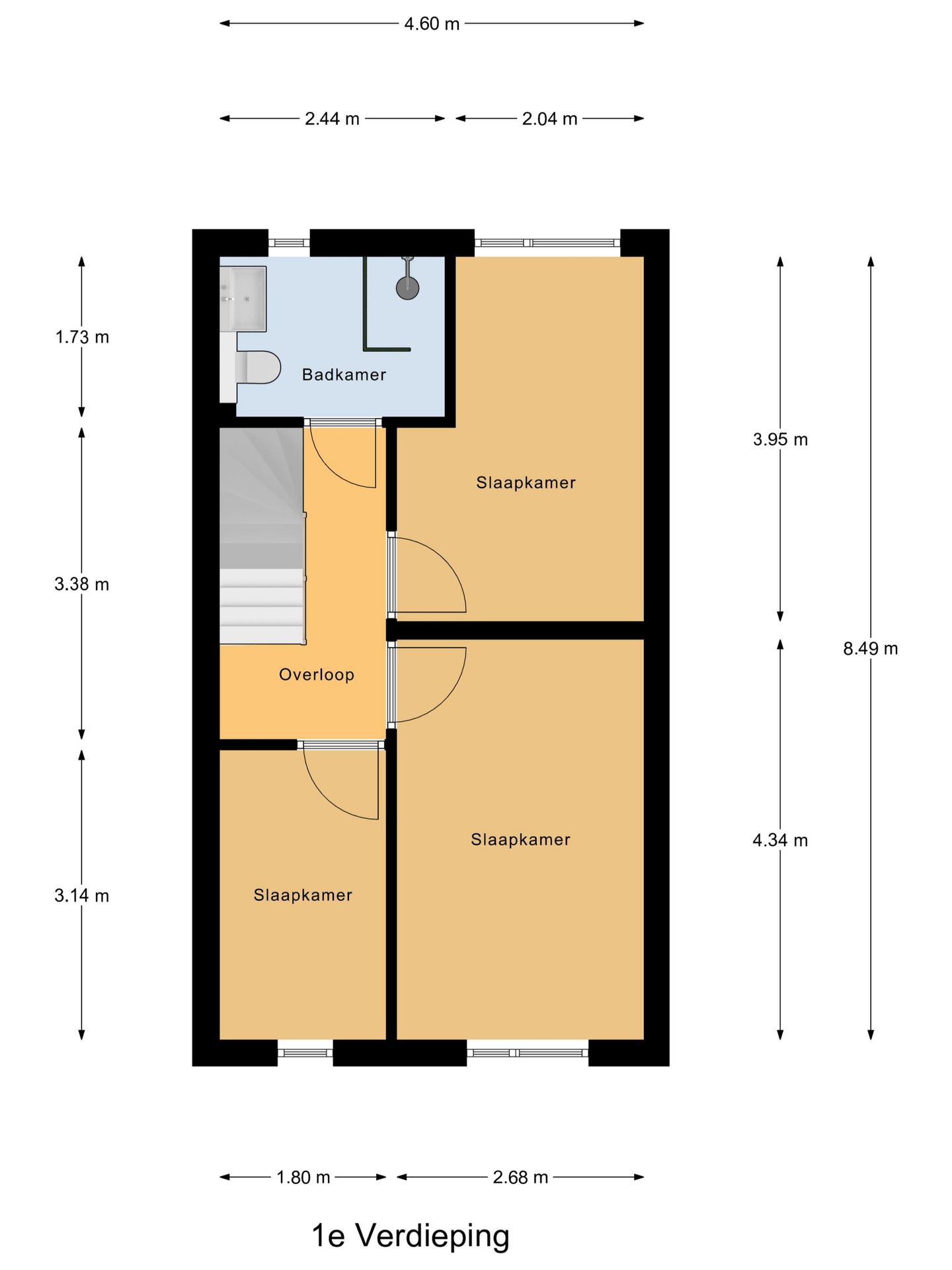 Spacious Terraced House with Garden and Solar Panels in Quiet Blaak Location — 34