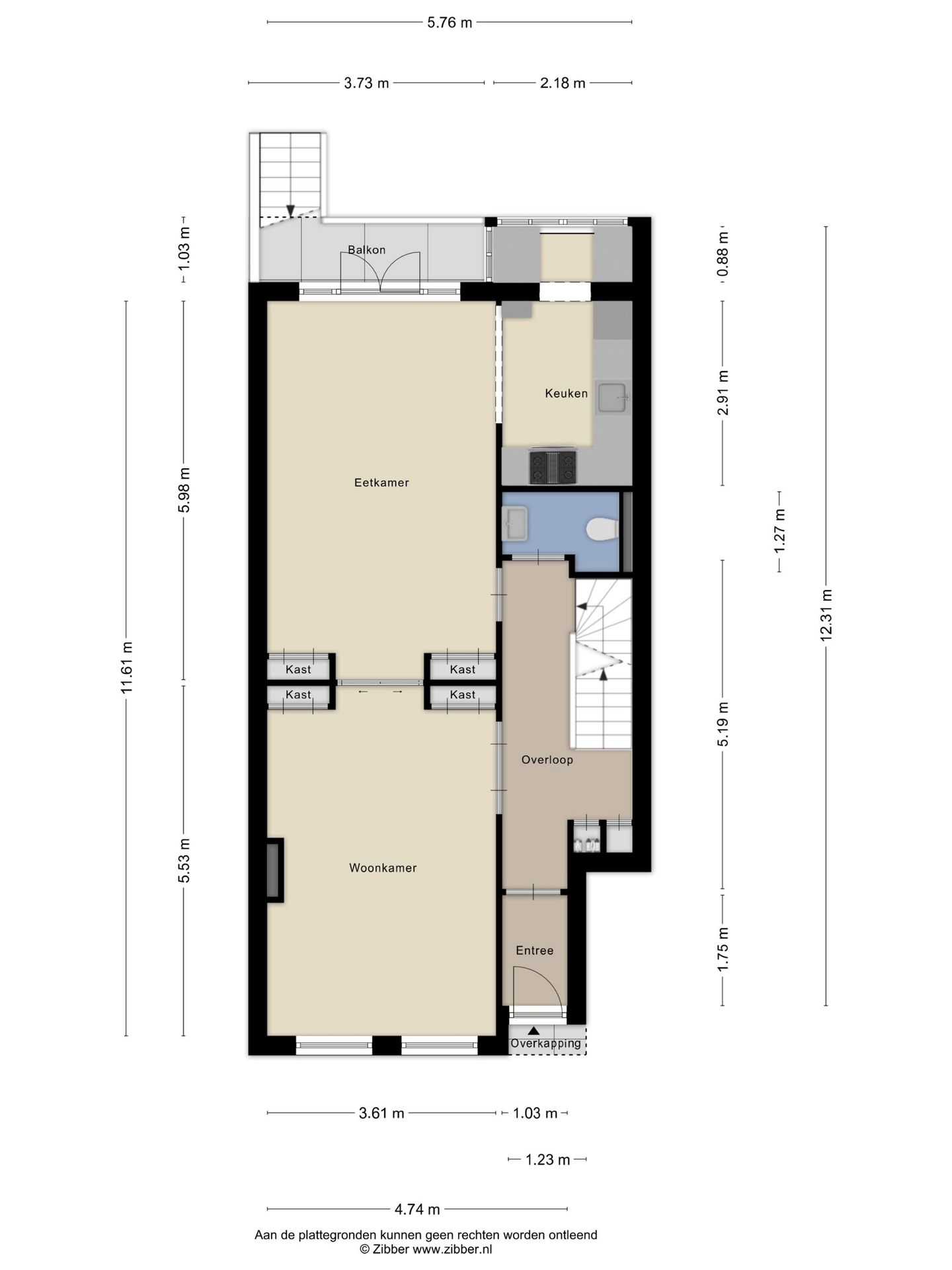 Foto 44 van Johannes Verhulststraat 152-H