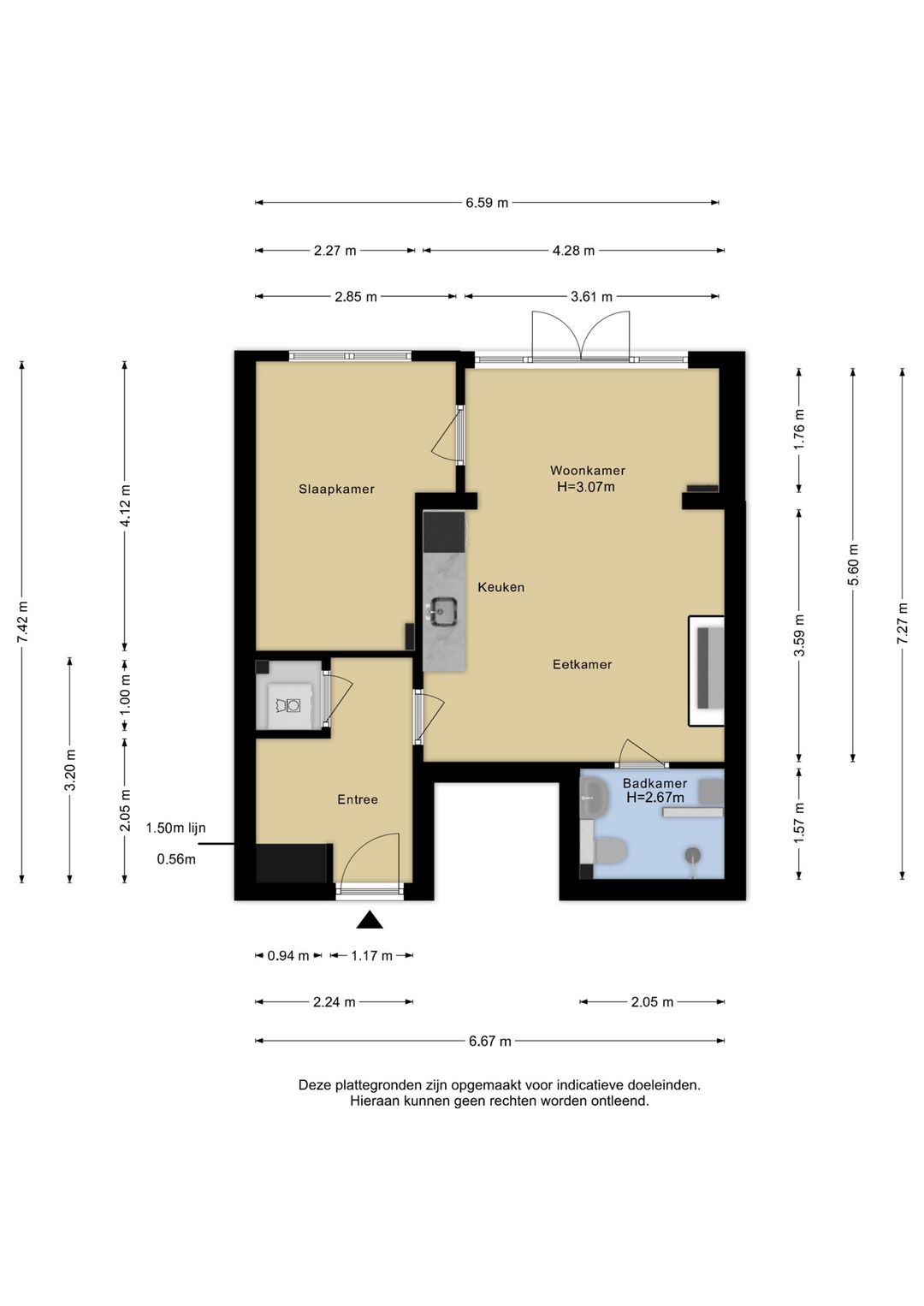 Characterful Ground Floor Apartment with Spacious Garden in Historic Leiden Building — 26