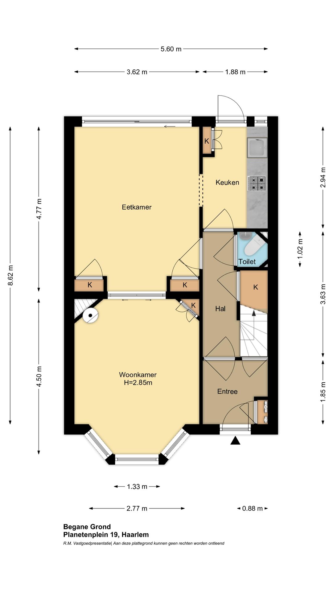 Spacious 1930s Terraced House with 6 Bedrooms in Popular Haarlem Neighborhood — 61