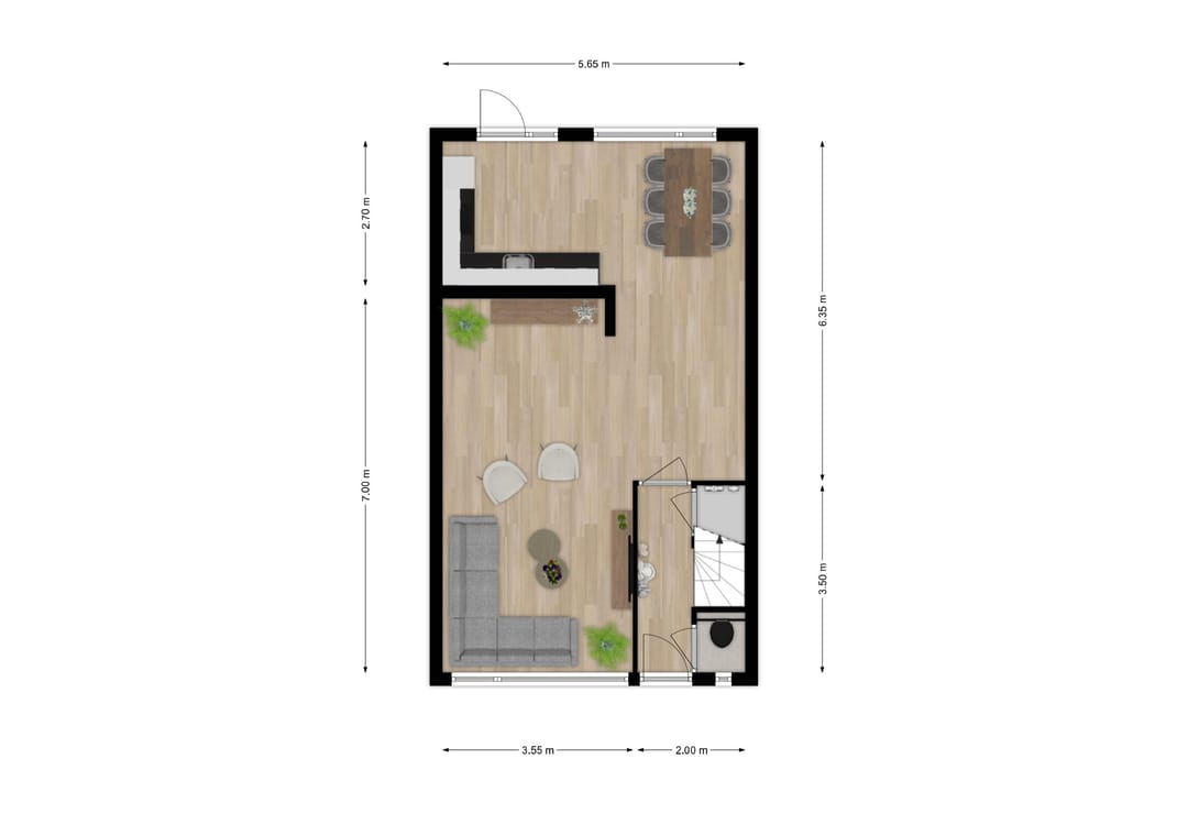 Extended Family Terraced Home with Southwest Garden in 't Harde — 37