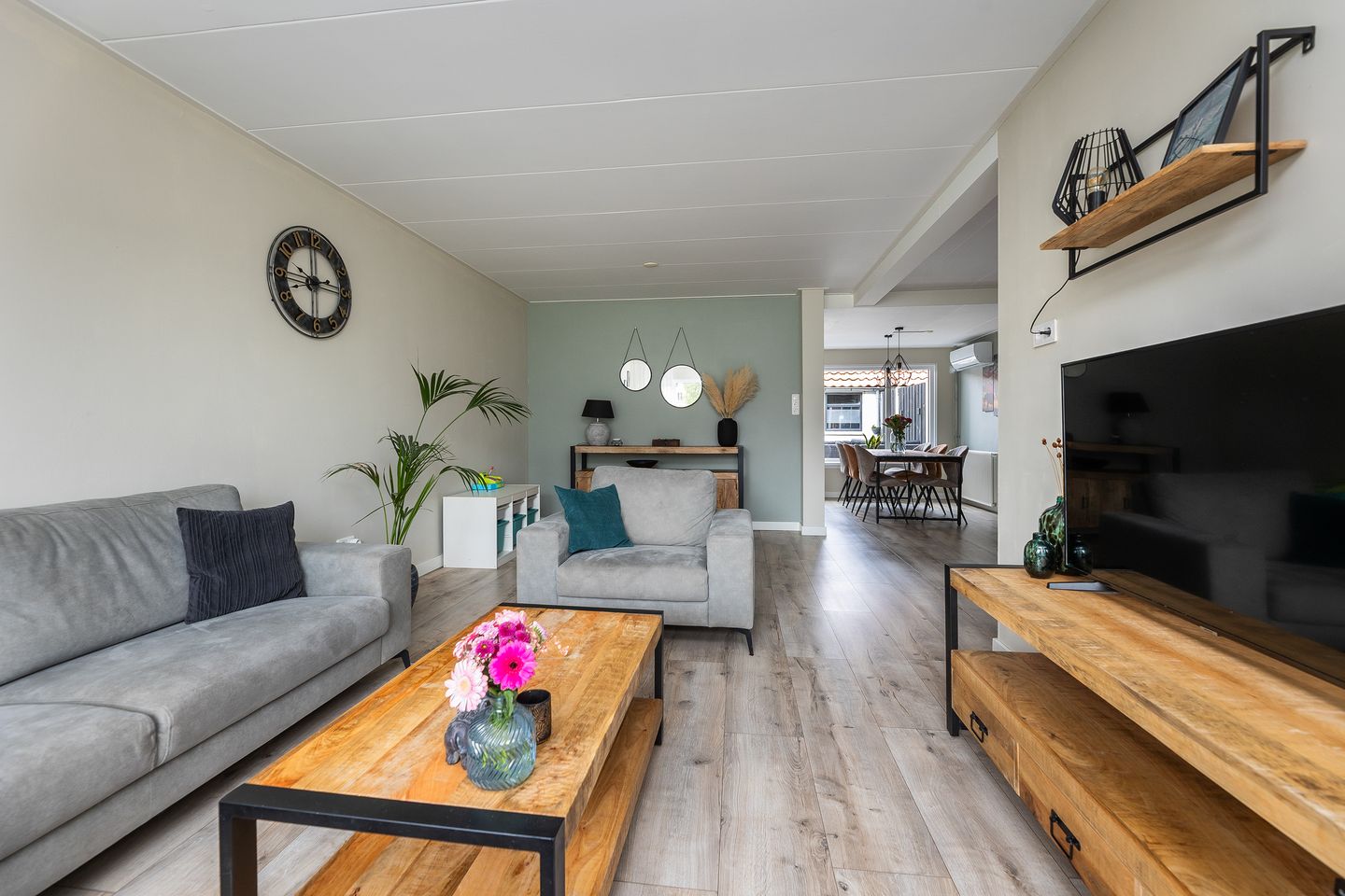 Extended Family Terraced Home with Southwest Garden in 't Harde — 14