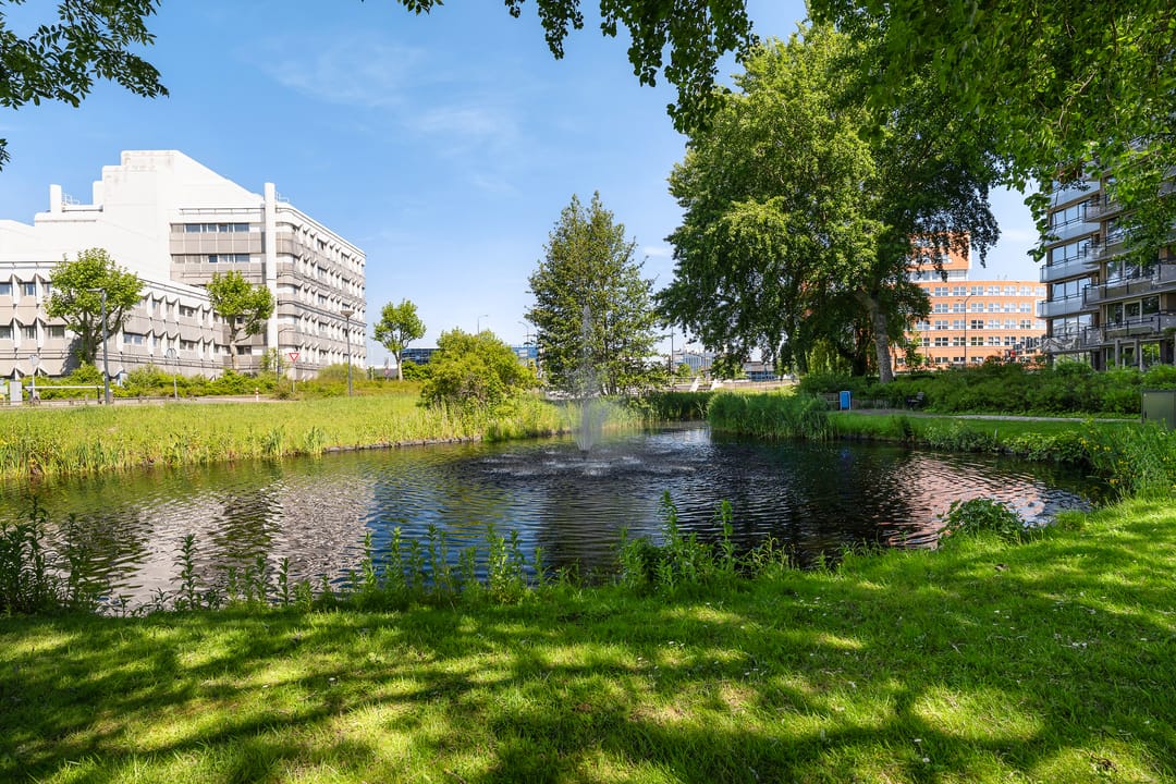 Spacious Double Upper-Floor Apartment with Balcony and Green Views in Leiden — 32