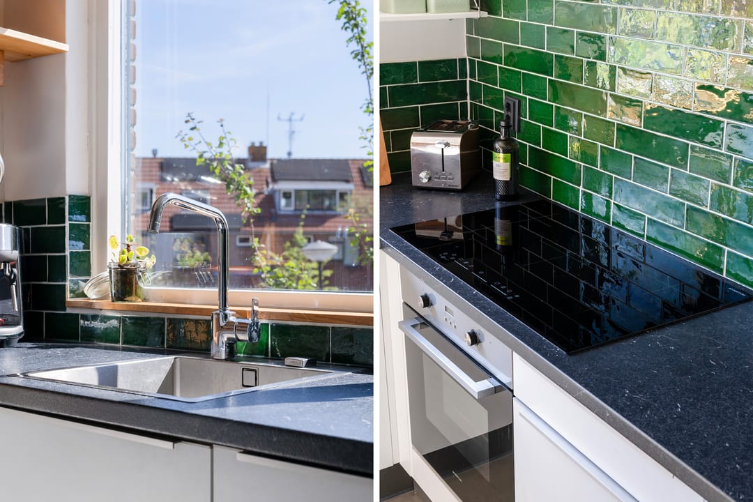 Spacious Double Upper-Floor Apartment with Balcony and Green Views in Leiden — 13