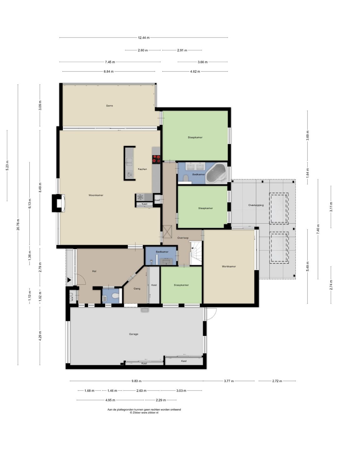 Spacious Detached Home with Basement in Peaceful Bakel — 73