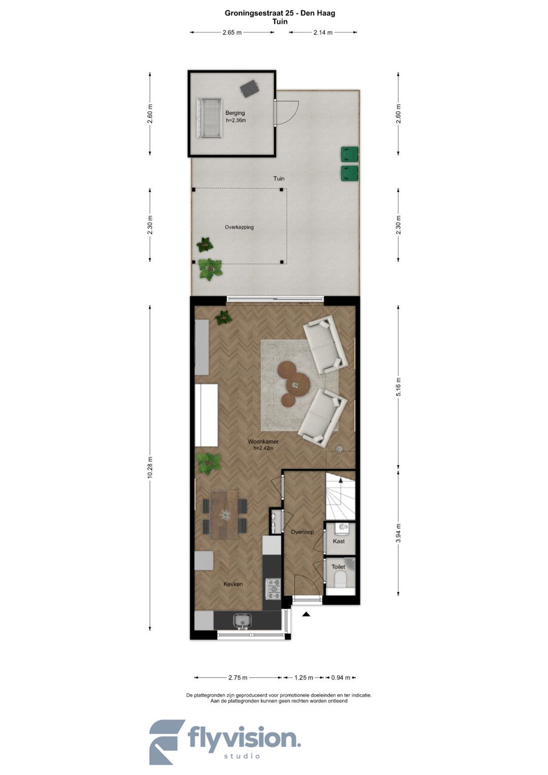 Bright Terraced House with Sunny Southwest Garden in Belgisch Park — 16