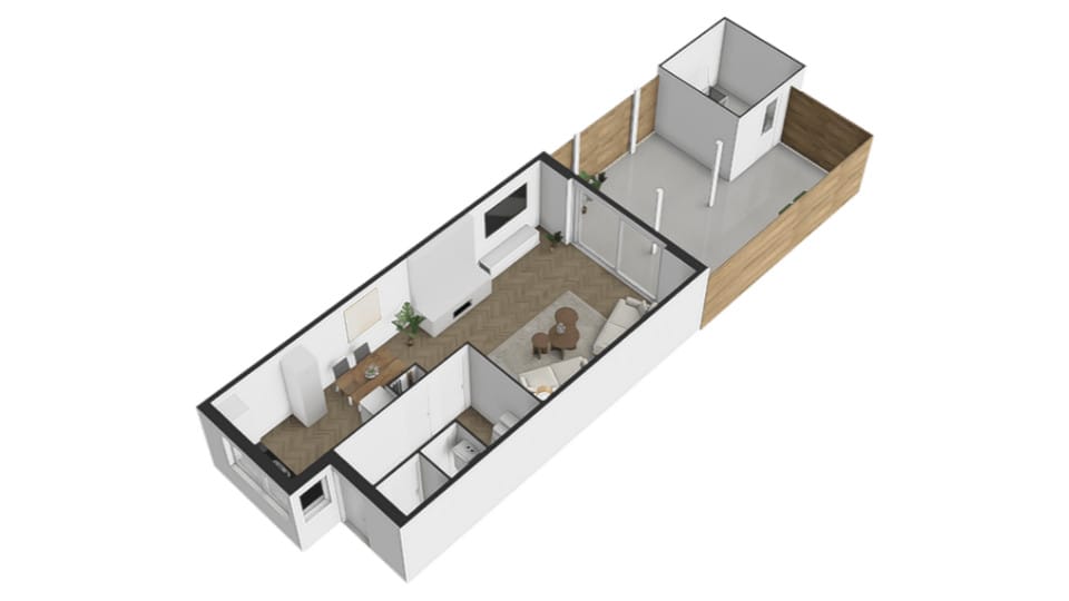 Bright Terraced House with Sunny Southwest Garden in Belgisch Park — 54