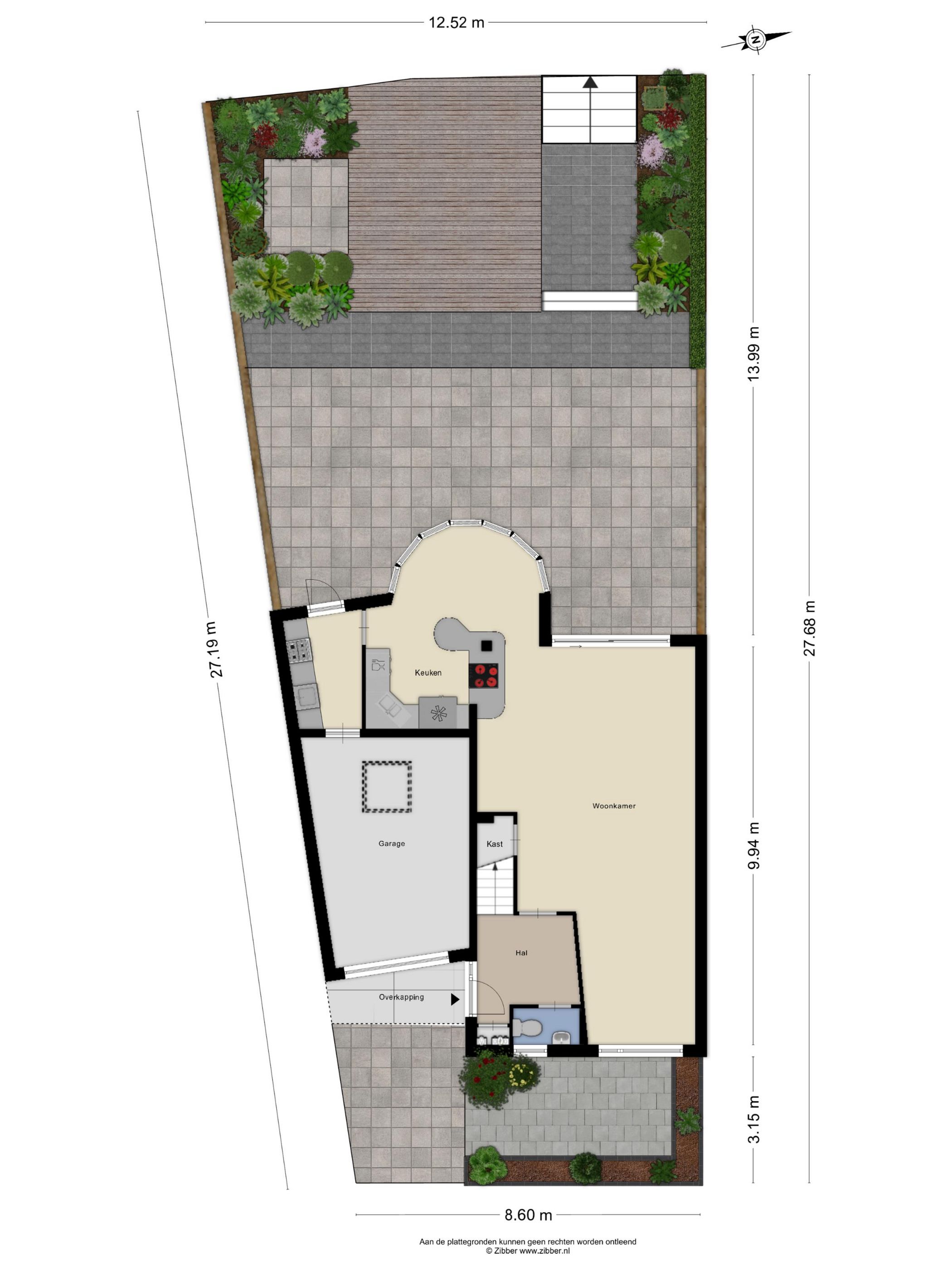 Spacious Semi-Detached Home with Water Views and Private Garage in Rokkeveen — 39