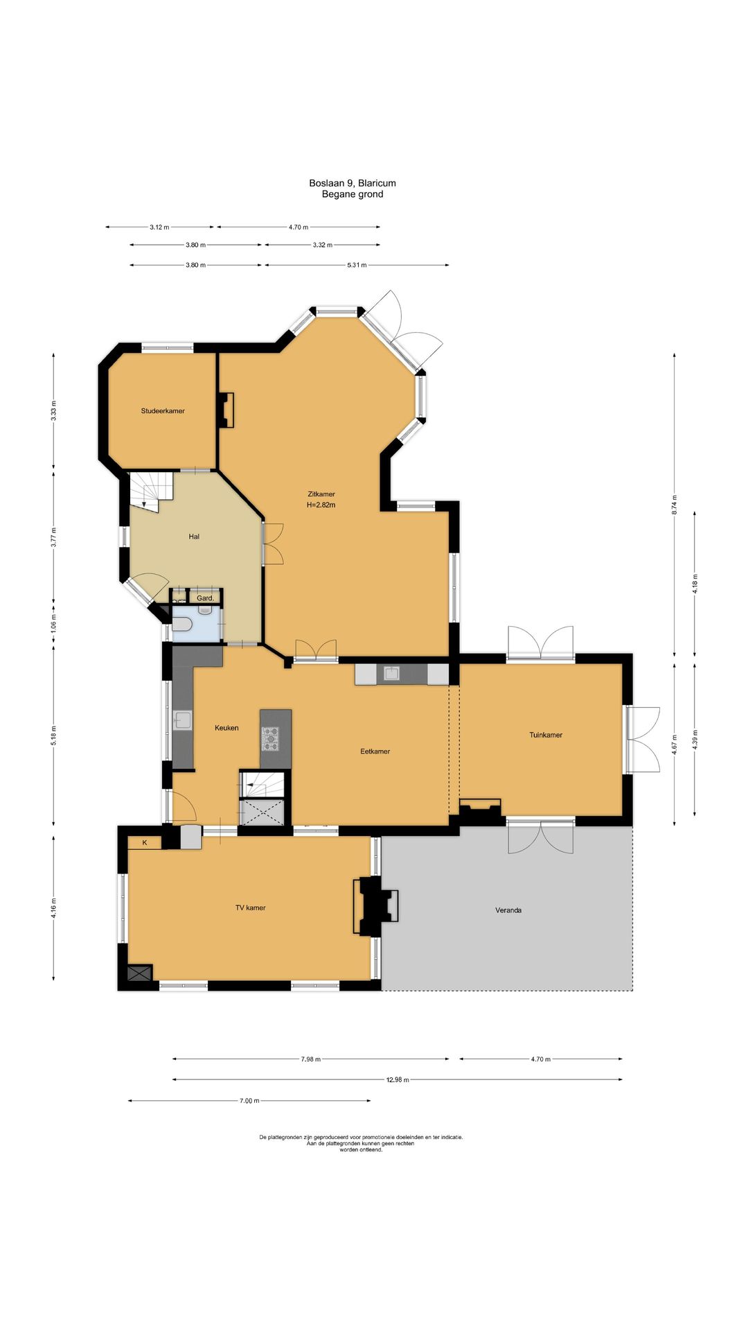 Characterful 1927 Villa with Guesthouse in Blaricum's Golden Triangle — 17