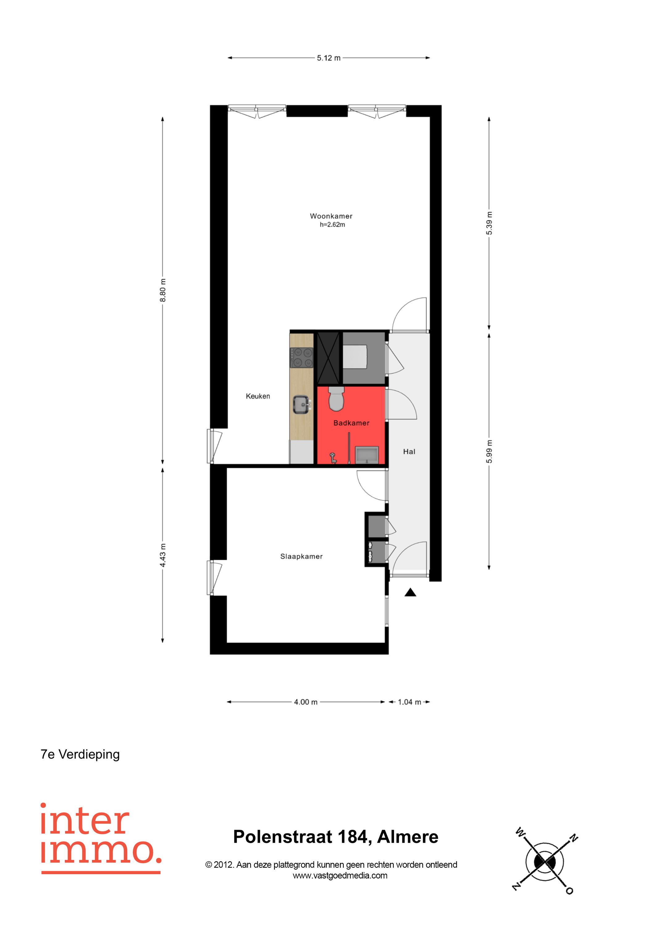 Corner Apartment with Park View in Almere Poort — 24