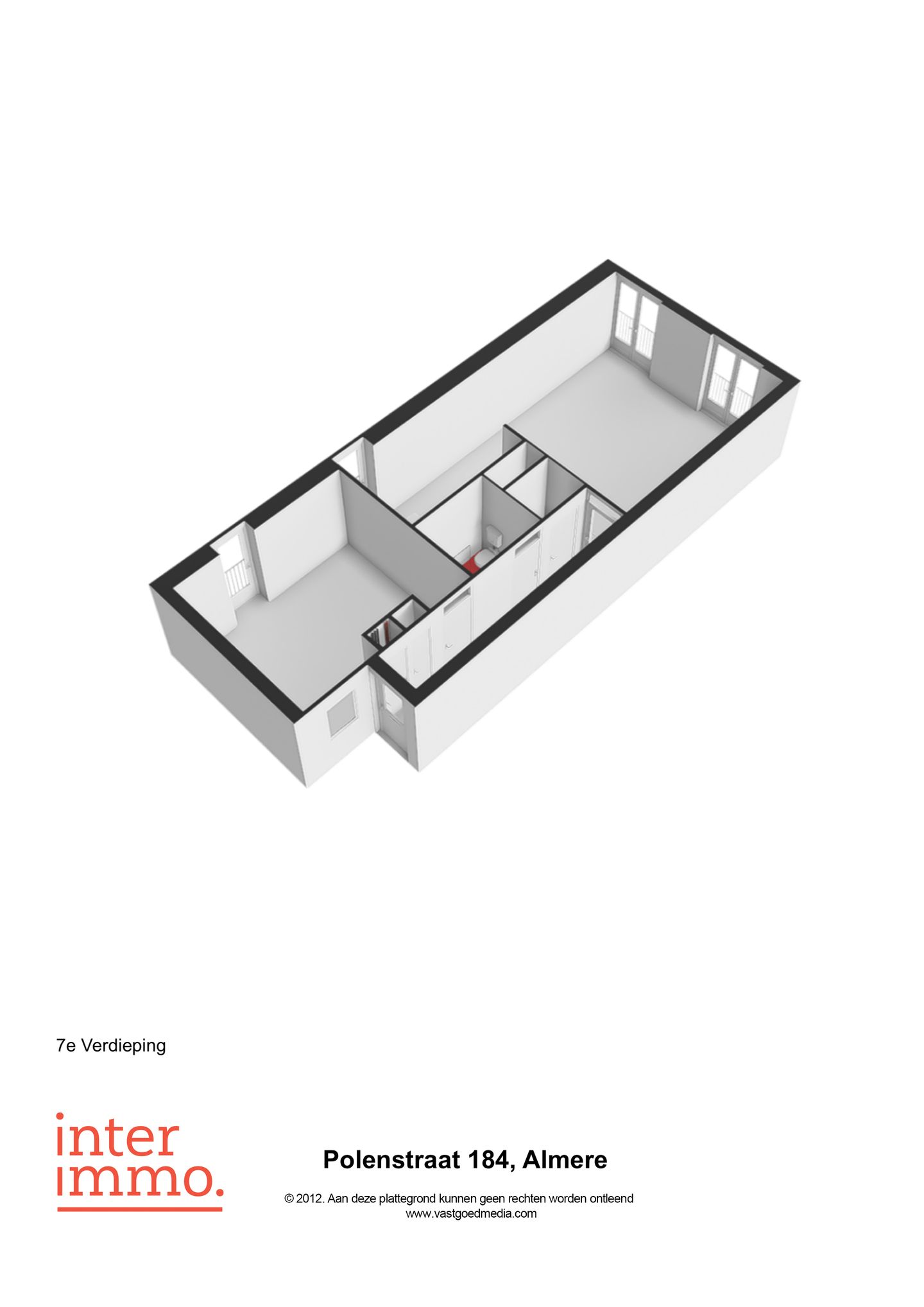 Corner Apartment with Park View in Almere Poort — 25
