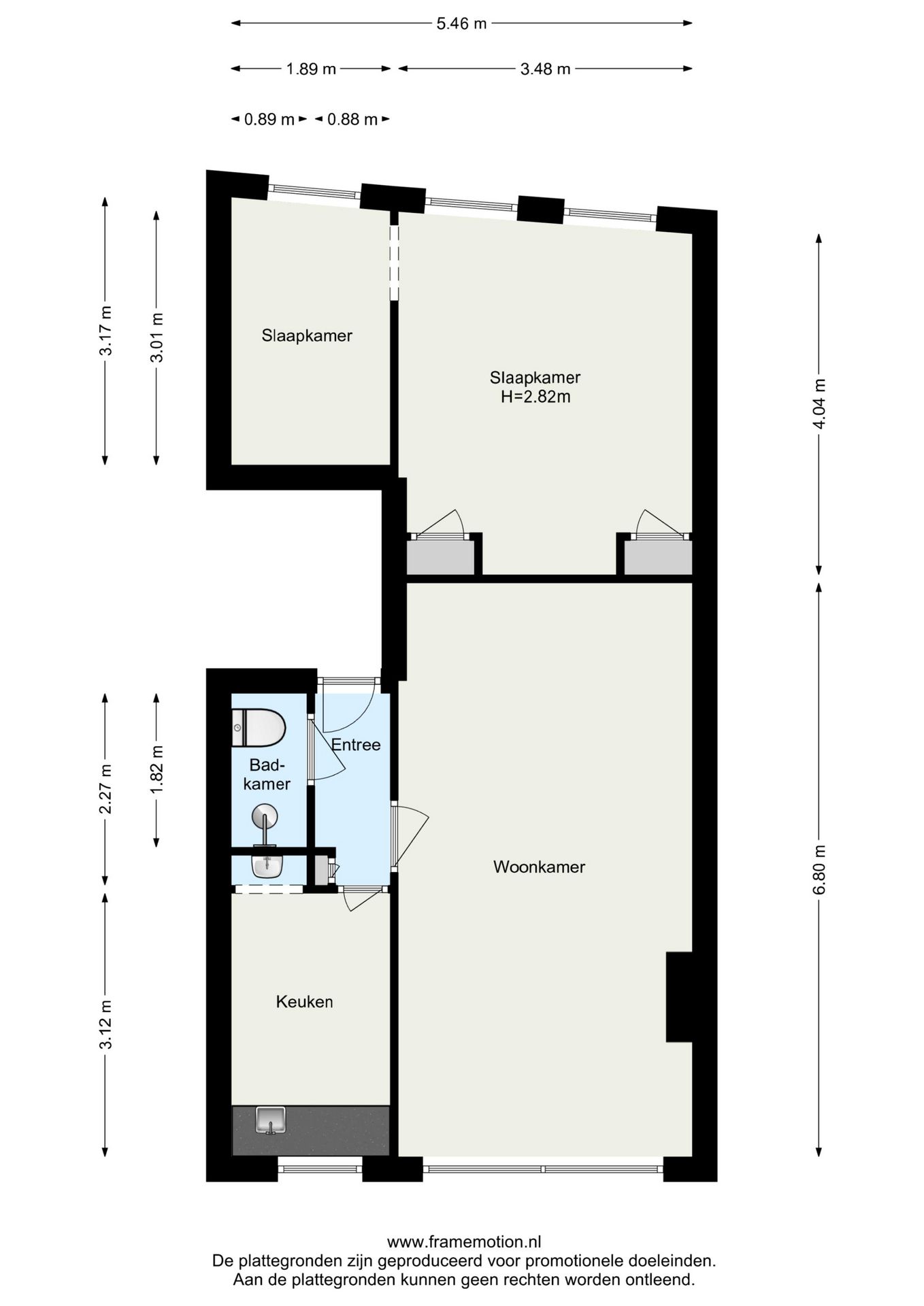Renovation Apartment with Two Bedrooms in Charming Hillegersberg — 30