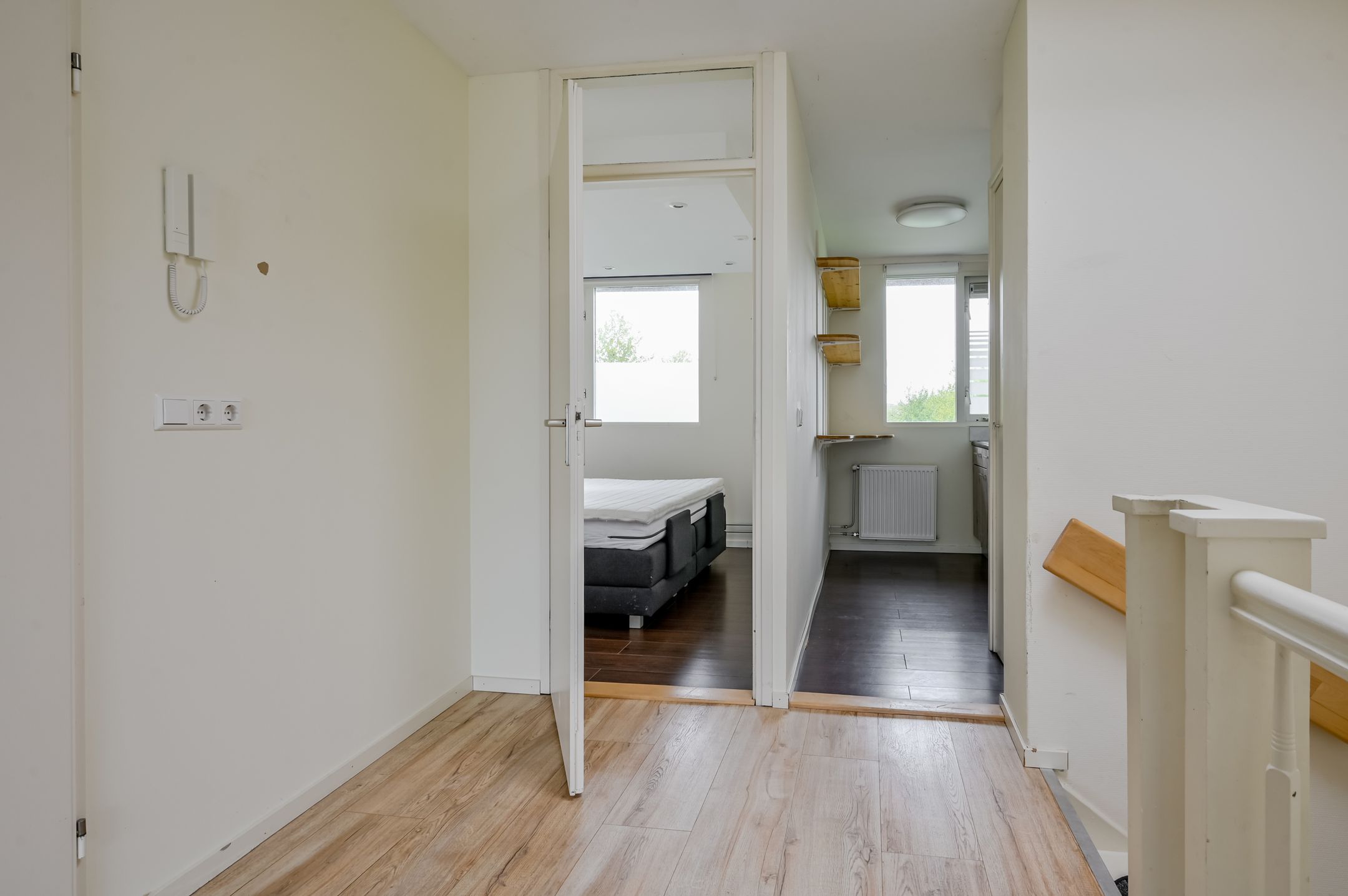 Unique Three-Story End House Divided into Three Separate Living Units in Lelystad — 42