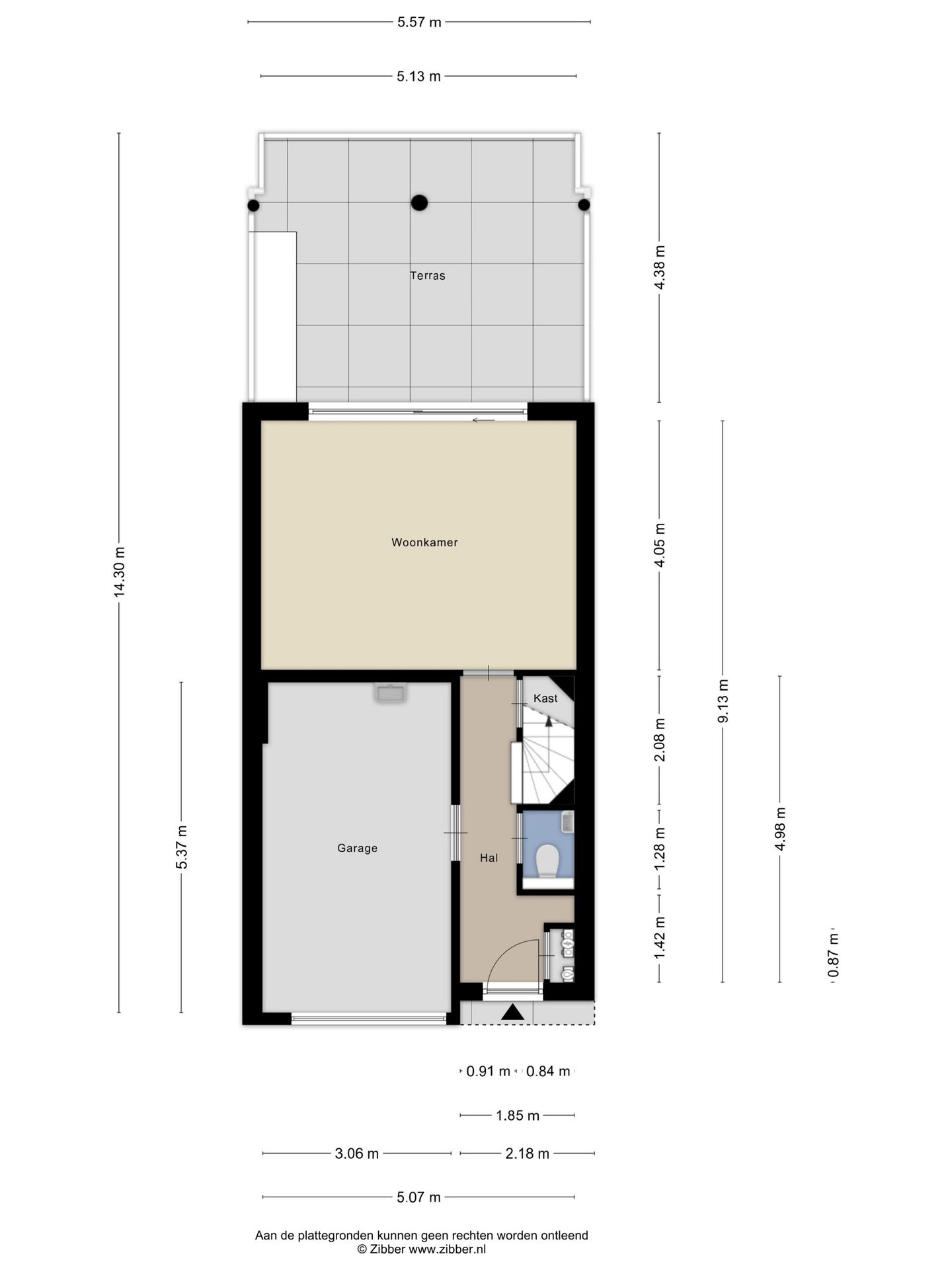 Fully Renovated Terraced Home with Water Views and Southwest-Facing Terrace in Nieuwland — 35