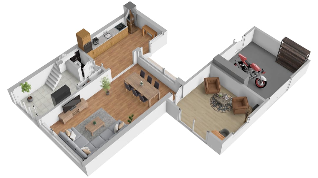 Spacious Semi-Detached Home with Home Office Potential in Quiet Hurdegaryp — 23