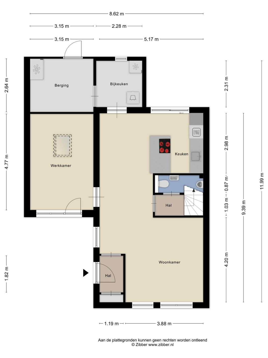 Spacious Semi-Detached Home with Five Bedrooms and Ground Floor Bedroom in Oldemarkt — 46