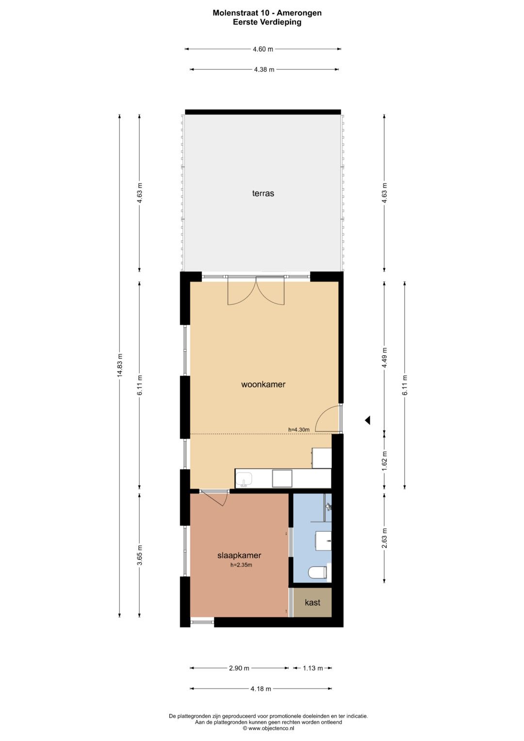 Modern Apartment with Rooftop Terrace in Historic Amerongen — 20