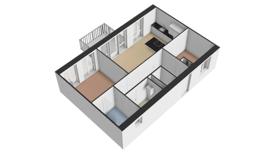 Energy Efficient 3-Room Apartment with Private Parking in Heerhugowaard — 43